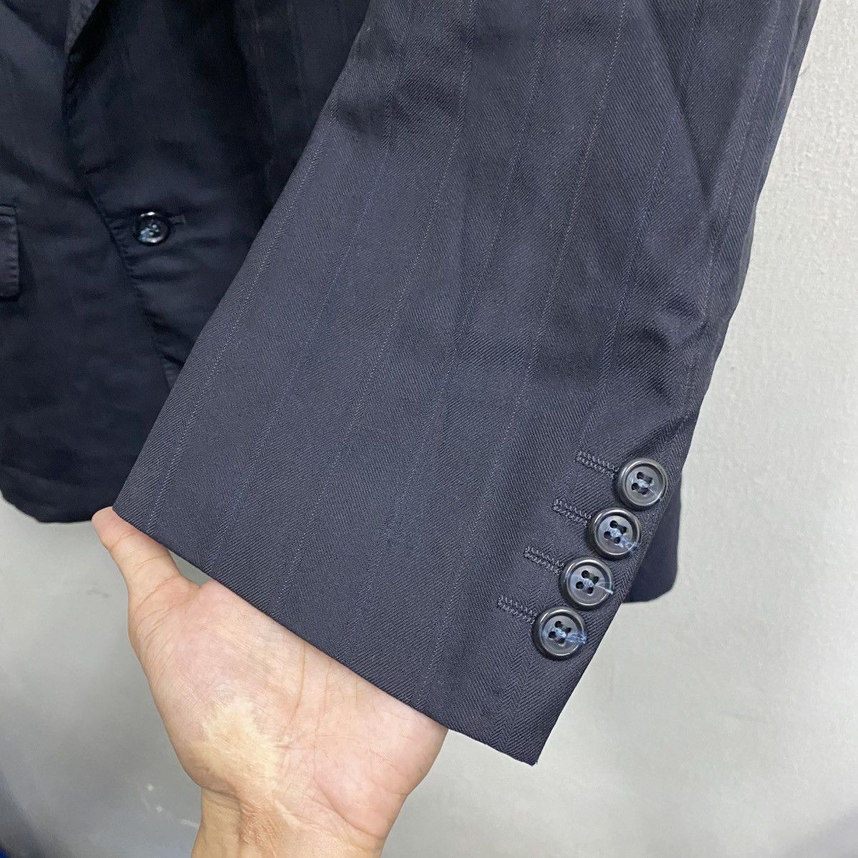 Givenchy VINTAGE Givenchy Monsieur Double Breasted Blazer Size 40R - 10 Thumbnail