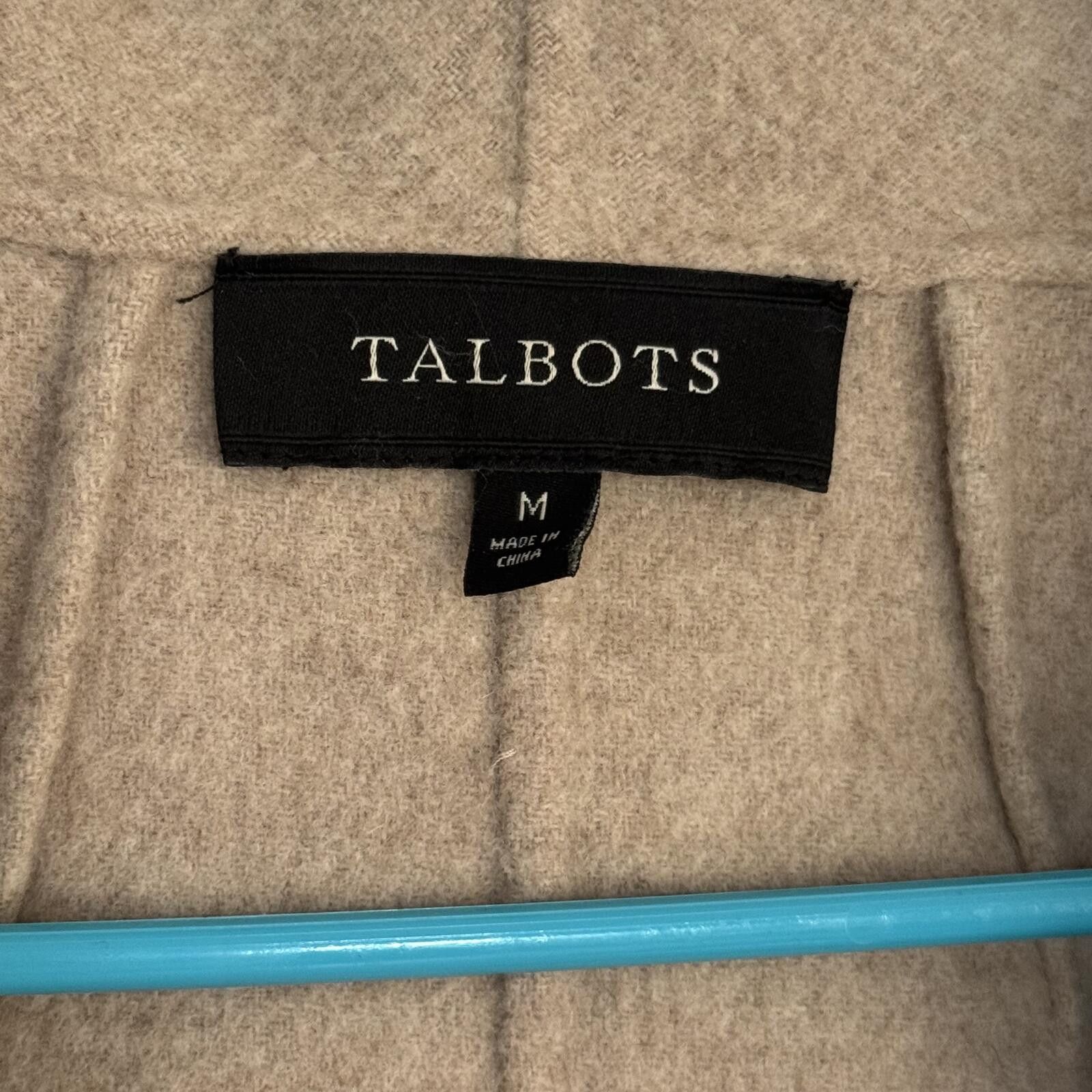 Other Talbots Two-Tone Wool Blend Open Front Coat-Medium Size M / US 6-8 / IT 42-44 - 2 Thumbnail
