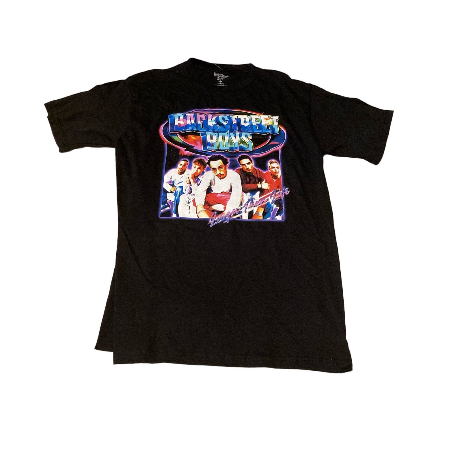 Other Backstreet Boys Larger Than Life Men's T-Shirt 90s Pop Music Size US L / EU 52-54 / 3 - 1 Thumbnail