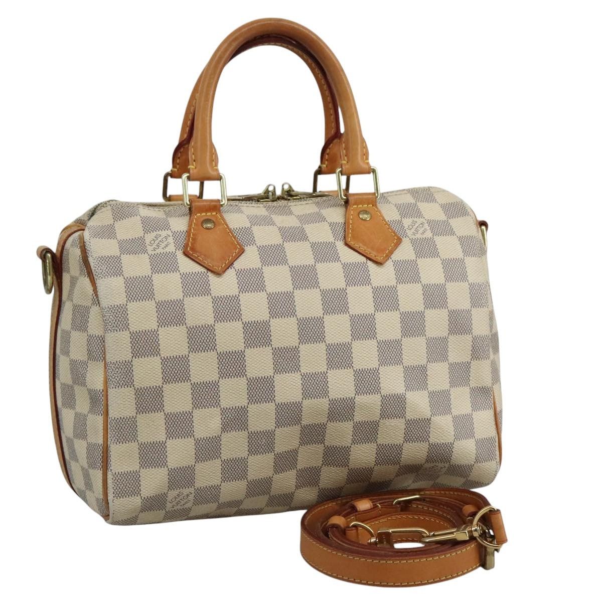 Louis Vuitton LOUIS VUITTON Damier Azur Speedy Bandouliere 25 Hand Bag Size ONE SIZE - 1 Thumbnail