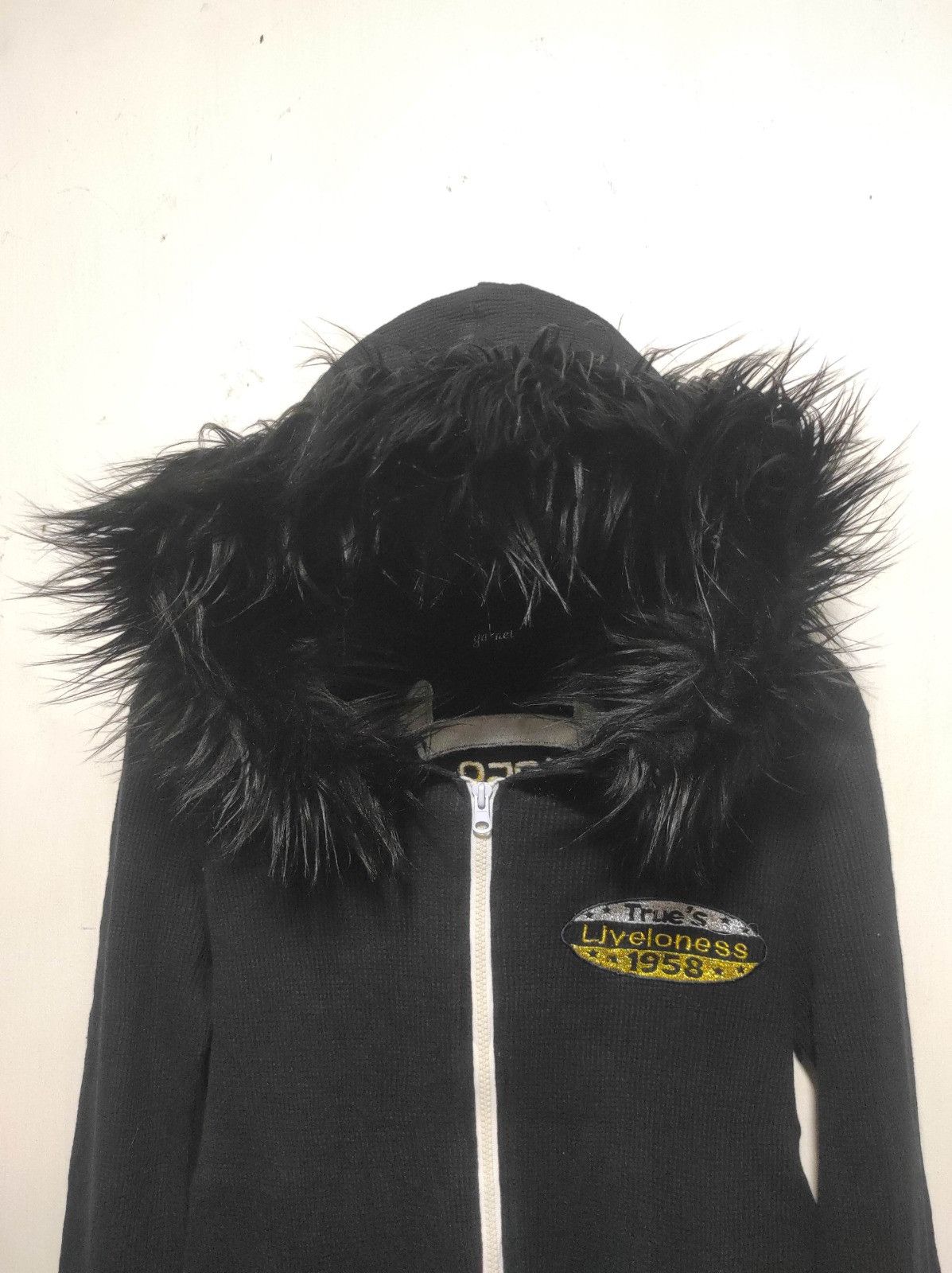 Japanese Brand Garnet wafel zip fur hoodie LGB style Size US S / EU 44-46 / 1 - 4 Thumbnail