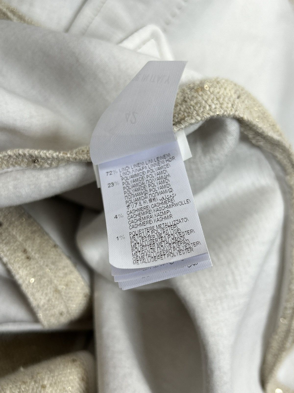 Brunello Cucinelli Brunello Cucinelli Lino Sequins Blazer Size 42 Size M / US 6-8 / IT 42-44 - 10 Thumbnail