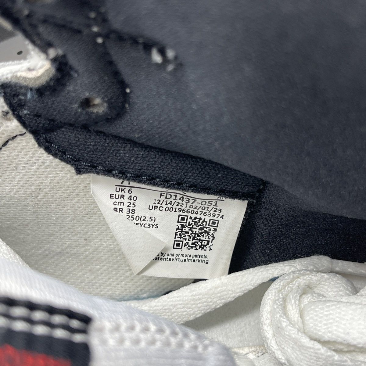Jordan Brand Air Jordan 1 high washed black Size US 7 / EU 40 - 8 Thumbnail