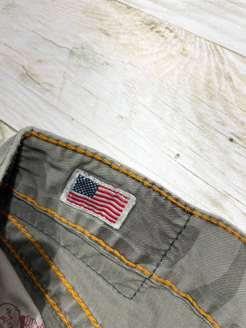True Religion Vintage True Religion Geno Denim Jeans Camo Y2K Size US 30 / EU 46 - 17 Thumbnail