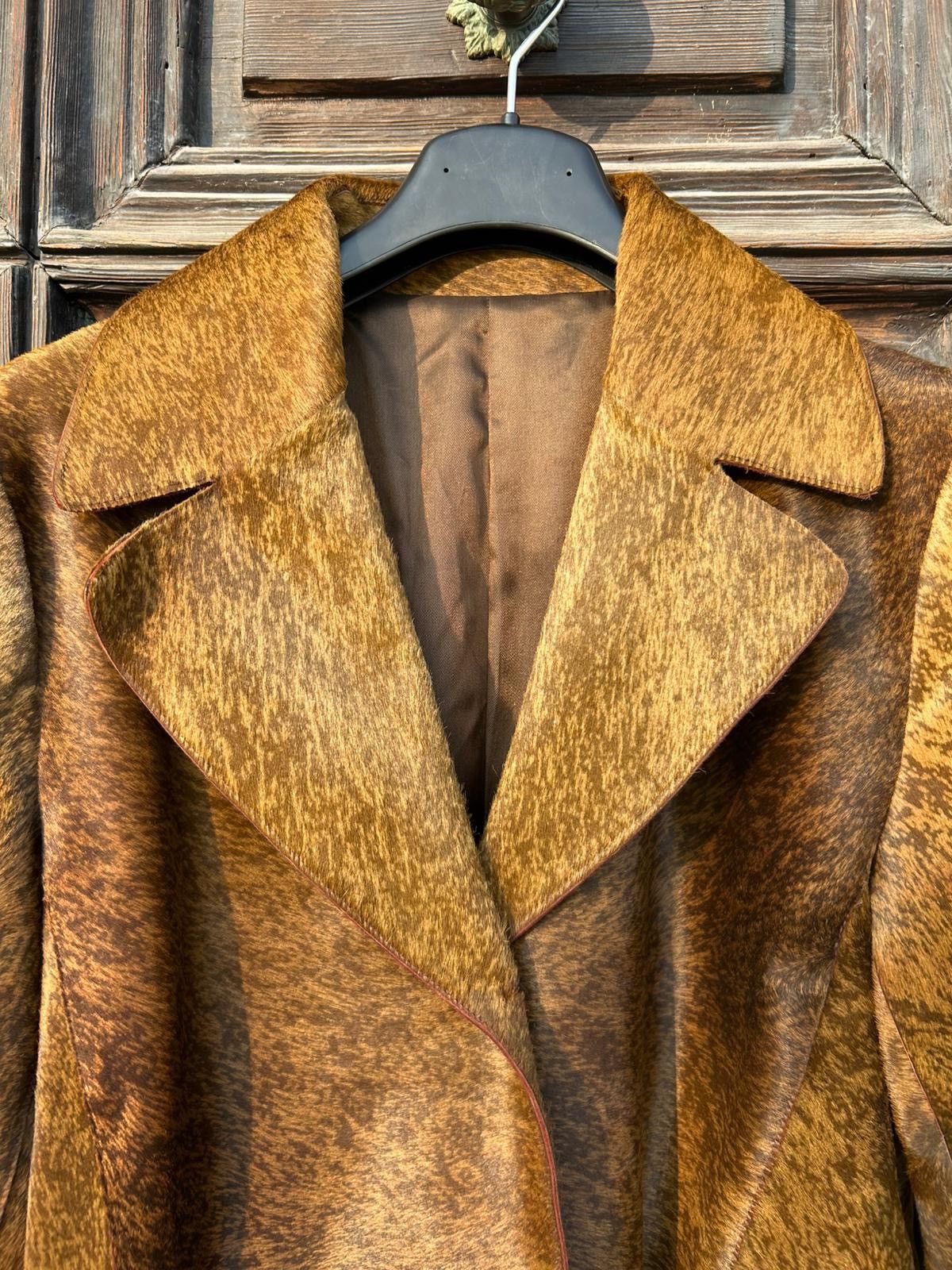 Aquascutum Iconic AQUASCUTUM Pony Skin Luxury Coat woman IT size 44 Size M / US 6-8 / IT 42-44 - 2 Thumbnail