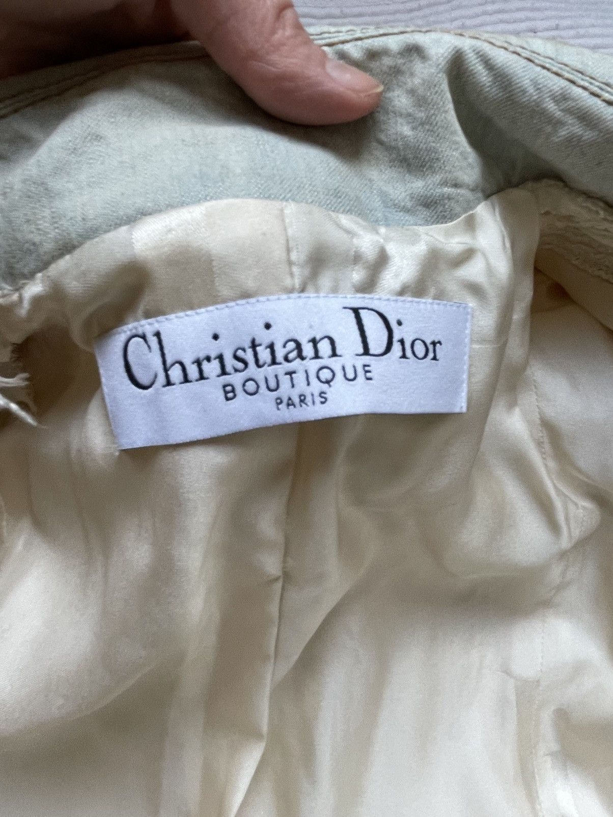 Dior CHRISTIAN DIOR SUIT. Vintage. Runway 2005 Size XS / US 0-2 / IT 36-38 - 8 Thumbnail