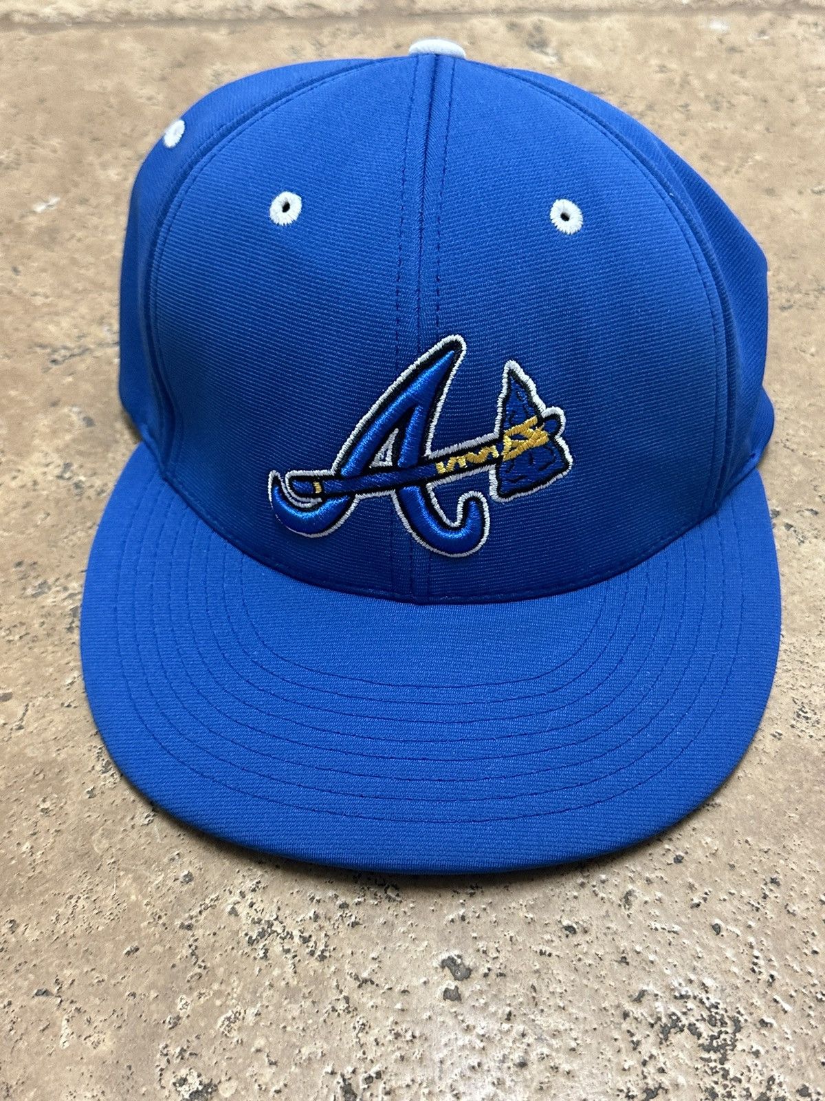 MLB MLB Atlanta Braves Baseball FlexFit Hat OS Blue Variant Size ONE SIZE - 2 Thumbnail