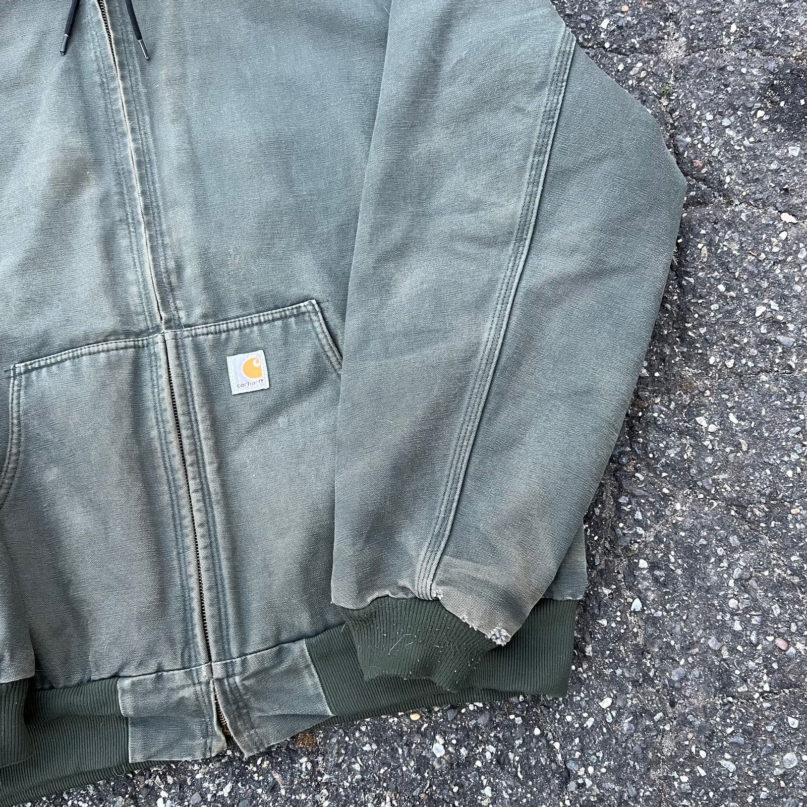 Carhartt × Streetwear × Vintage Vintage green j158 dgr y2k 