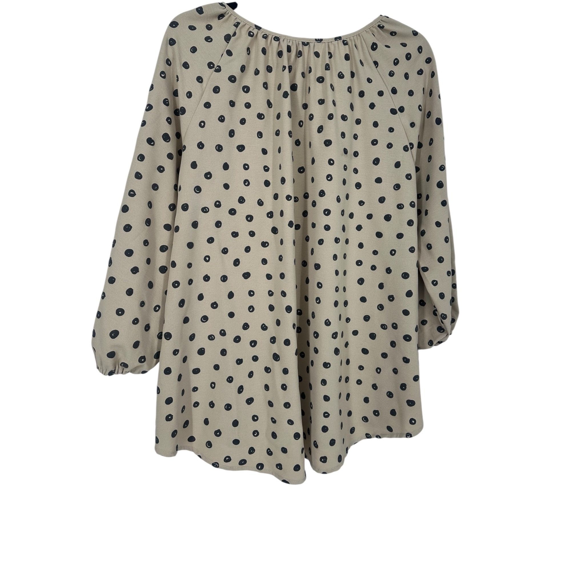 Other Como Black Top - Polka Dot Tie Neck - XL Size XL / US 12-14 / IT 48-50 - 3 Thumbnail