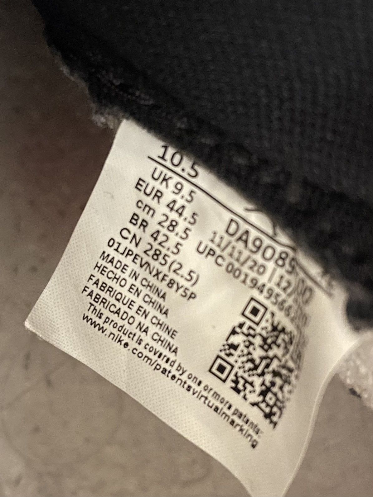 Nike Jordan 1 KO Chicago Size US 10.5 / EU 43-44 - 9 Thumbnail
