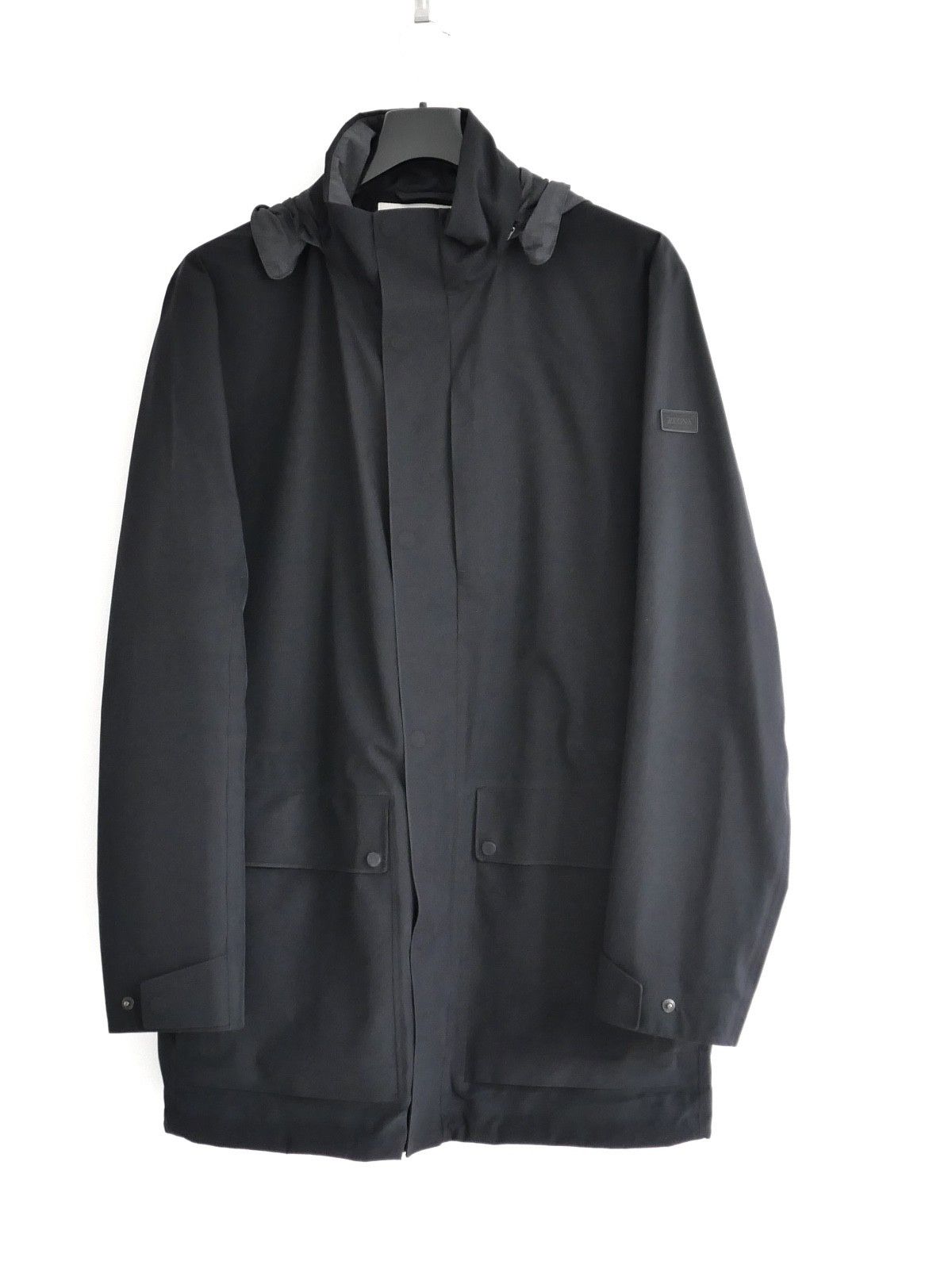 Ermenegildo Zegna Zegna Black 2 in 1 Soft Shell Anorak Puffer Coat Jacket Size US L / EU 52-54 / 3 - 1 Thumbnail