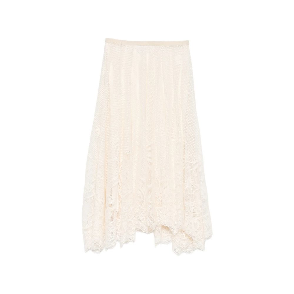 Fabiana Filippi NEUTRALS Skirts - Asymmetric & Draped Skirts