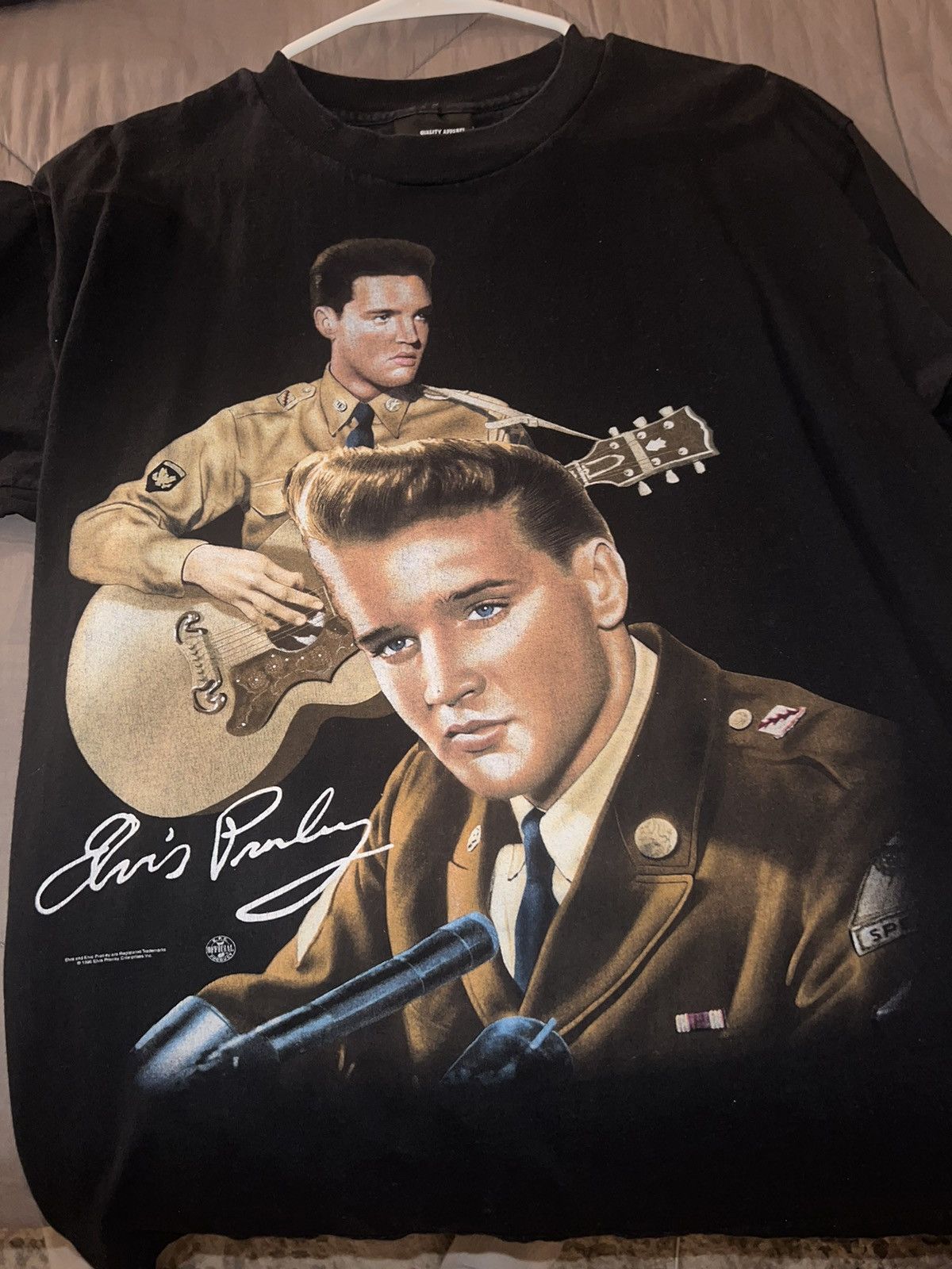Vintage Vintage Elvis Presley Tee Size US L / EU 52-54 / 3 - 3 Thumbnail