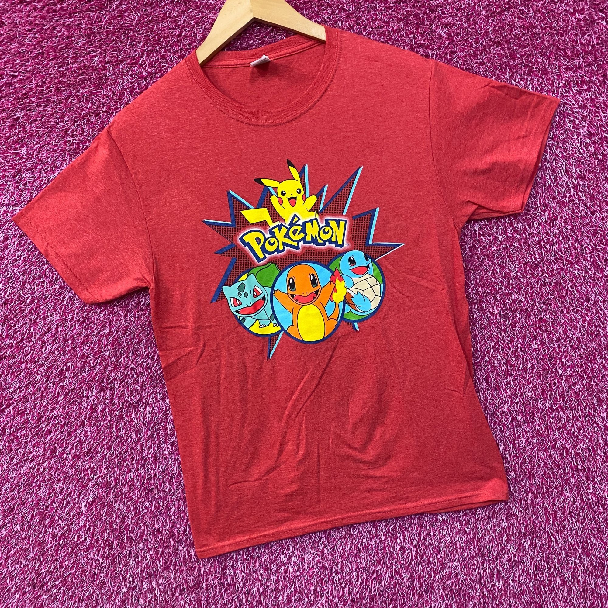 Pokemon Pokémon Starter Pokemon anime Tshirt size Small Size US S / EU 44-46 / 1 - 3 Thumbnail