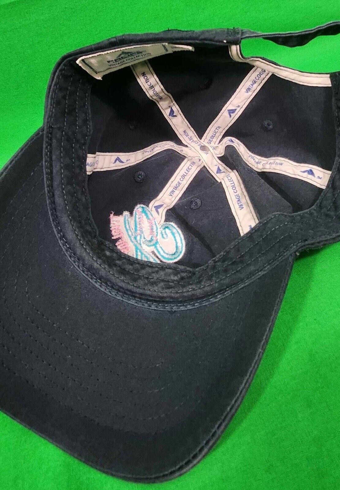 Designer Stylish Black Softball Cap with Embroidered Design Size ONE SIZE - 4 Thumbnail