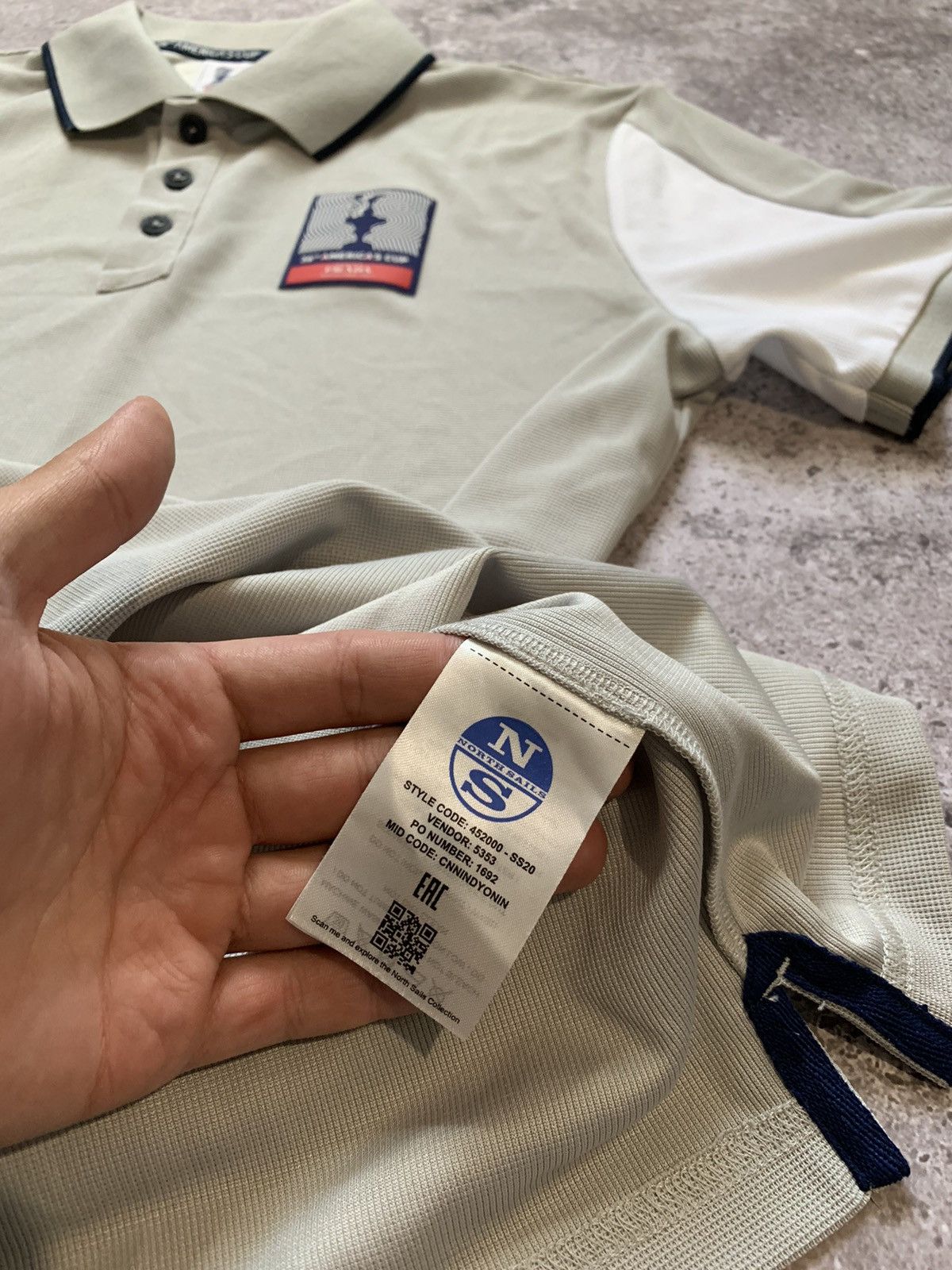 Prada PRADA 36’ NORTH SAILS AMERICA’S CUP T-SHIRT NAVY Size US S / EU 44-46 / 1 - 5 Thumbnail