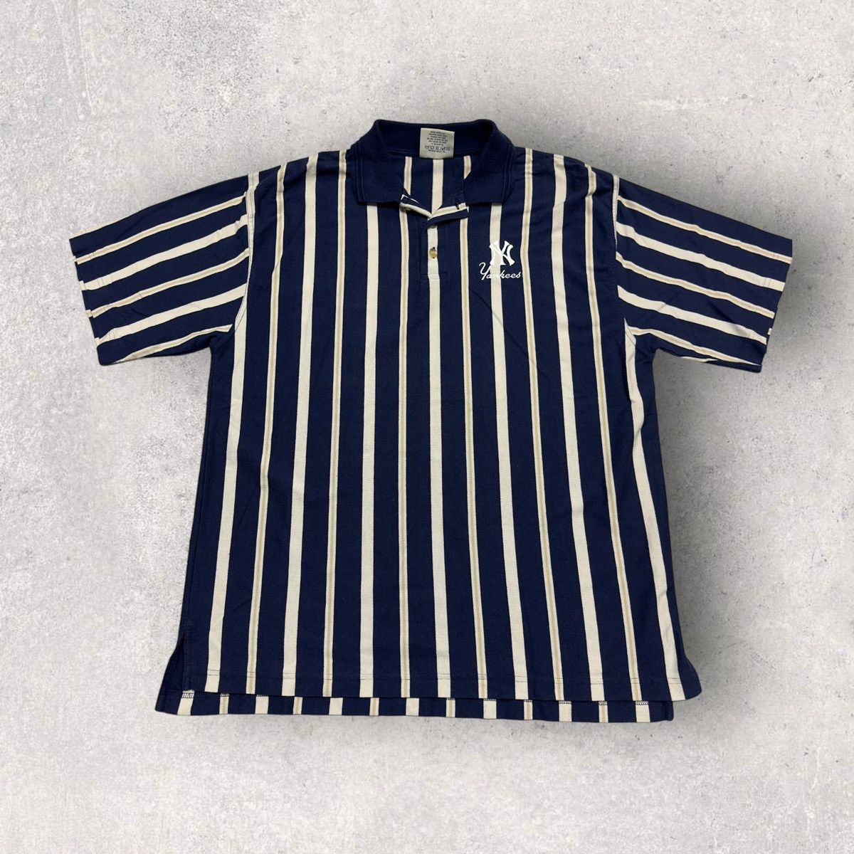 Lee × MLB × Vintage Vintage New York Yankees polo shirt Size US XL / EU 56 / 4 - 1 Thumbnail