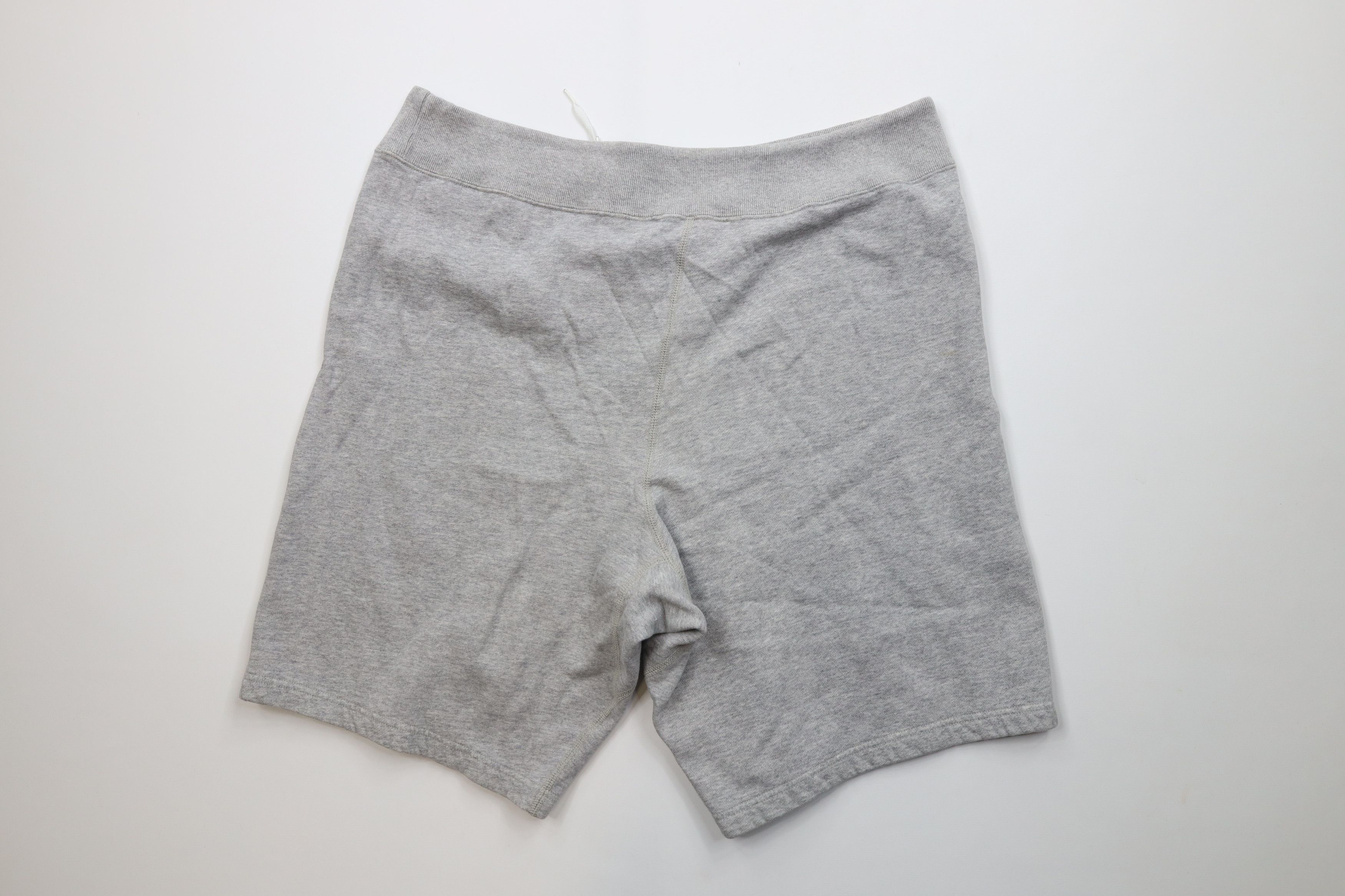 Ralph Lauren Vintage 90s Ralph Lauren Flag Sweatpants Shorts Heather Gray Size US 30 / EU 46 - 11 Thumbnail