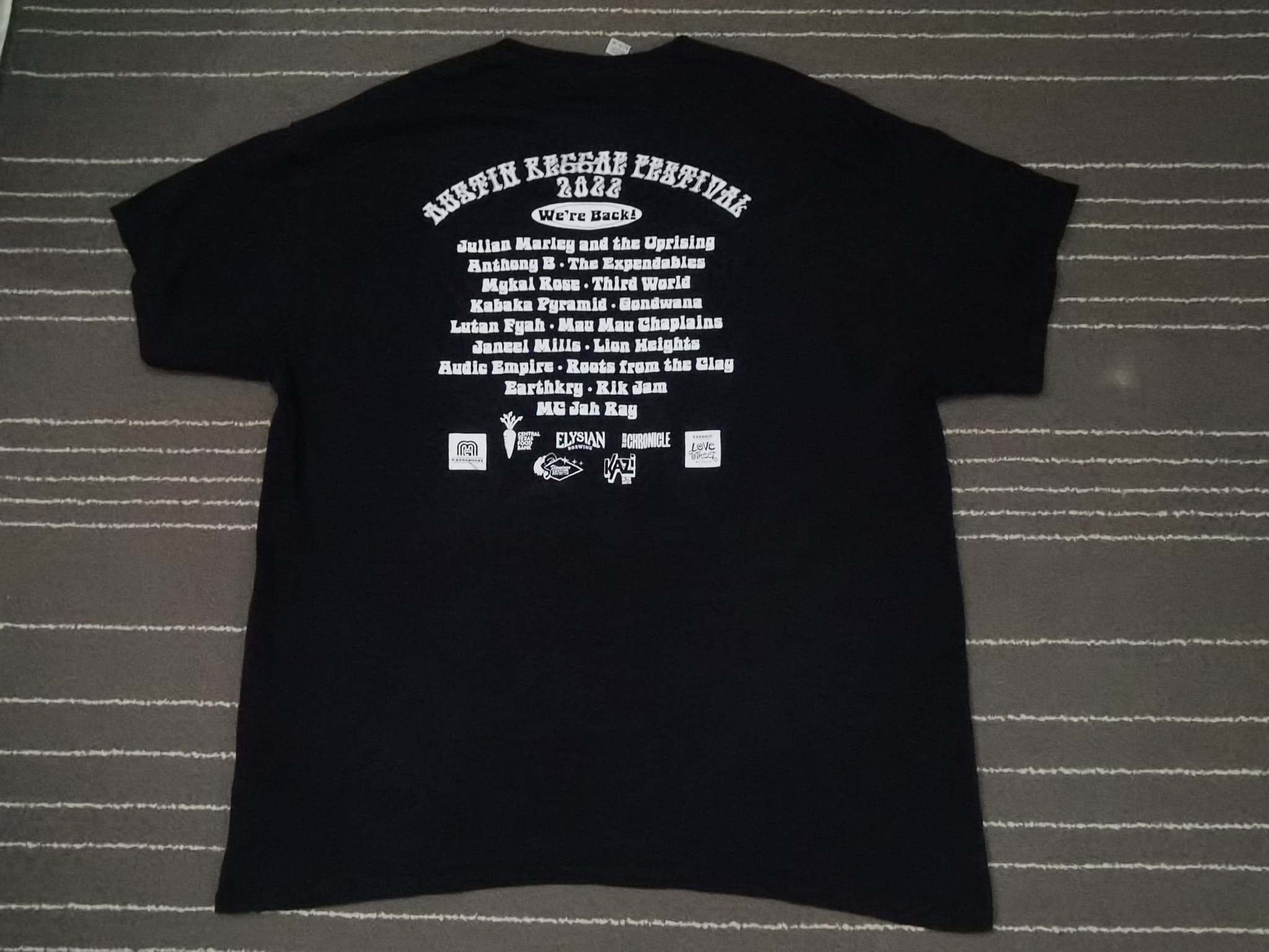 Band Tees × Gildan Austin Reggae Festival 2022 tee L 3437 Size US L / EU 52-54 / 3 - 2 Thumbnail