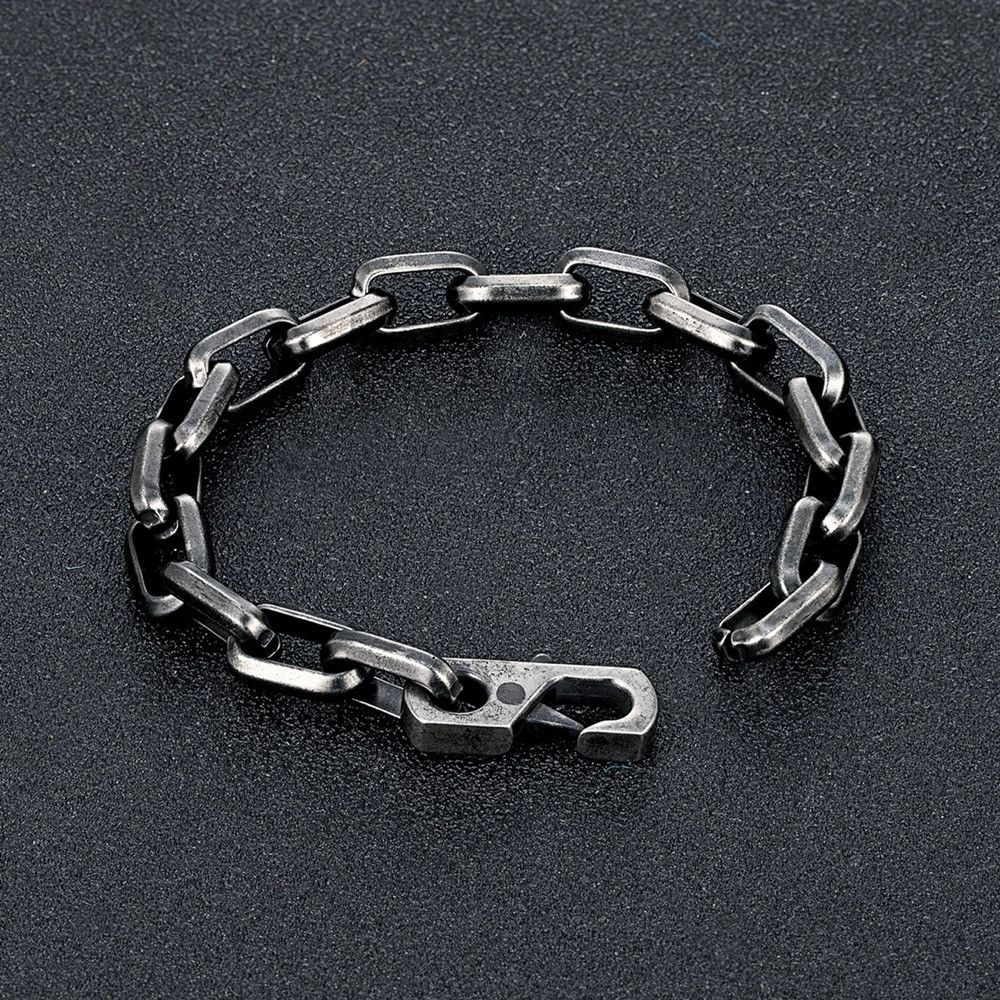 Other Chain Link Bracelet Stainless Steel Punk Gift For Him Size ONE SIZE - 6 Thumbnail