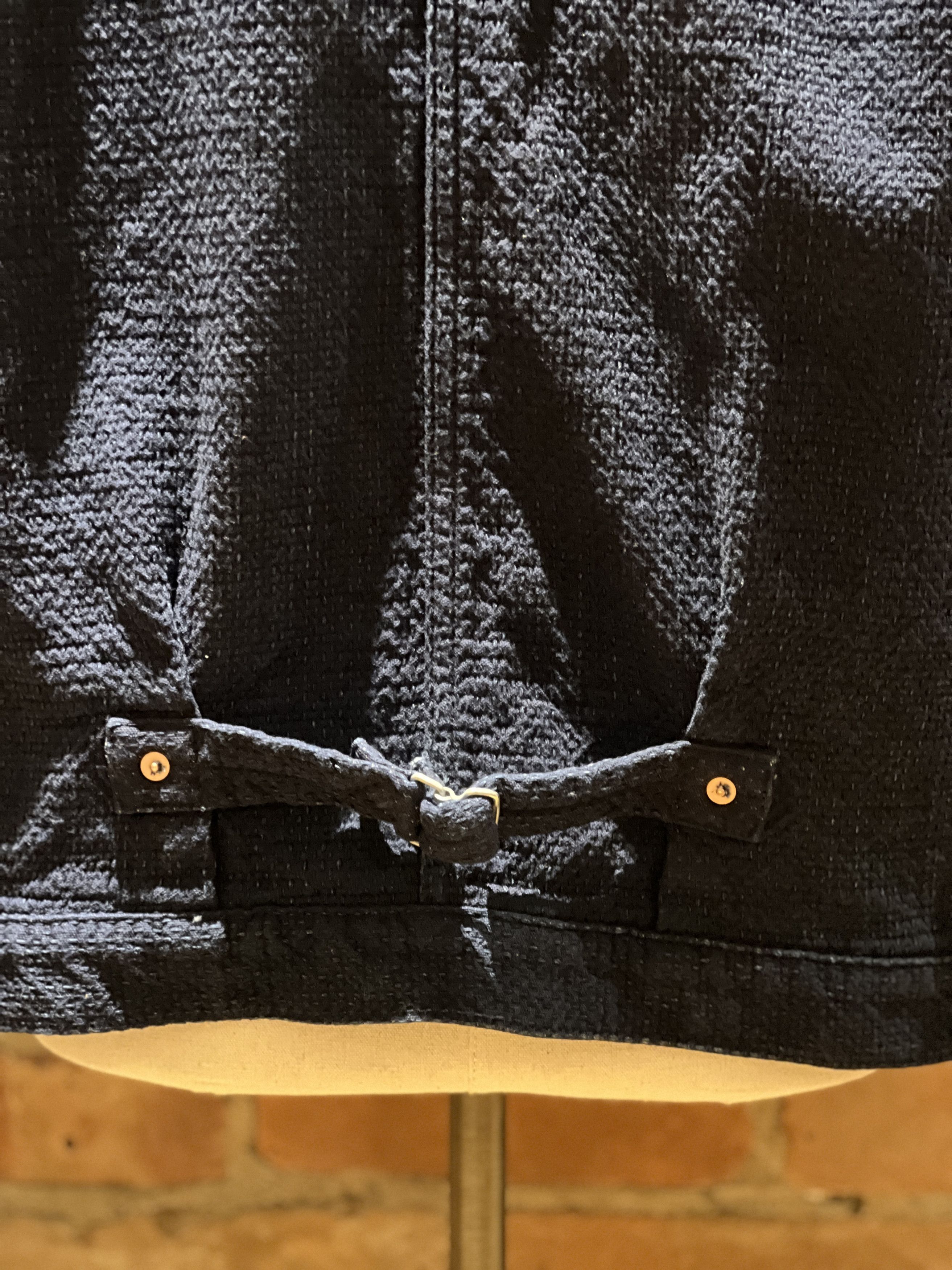 Other Omoto Denim 3121 15oz Ori-Sashi Sashiko Type 1 Jacket Size US M / EU 48-50 / 2 - 5 Thumbnail