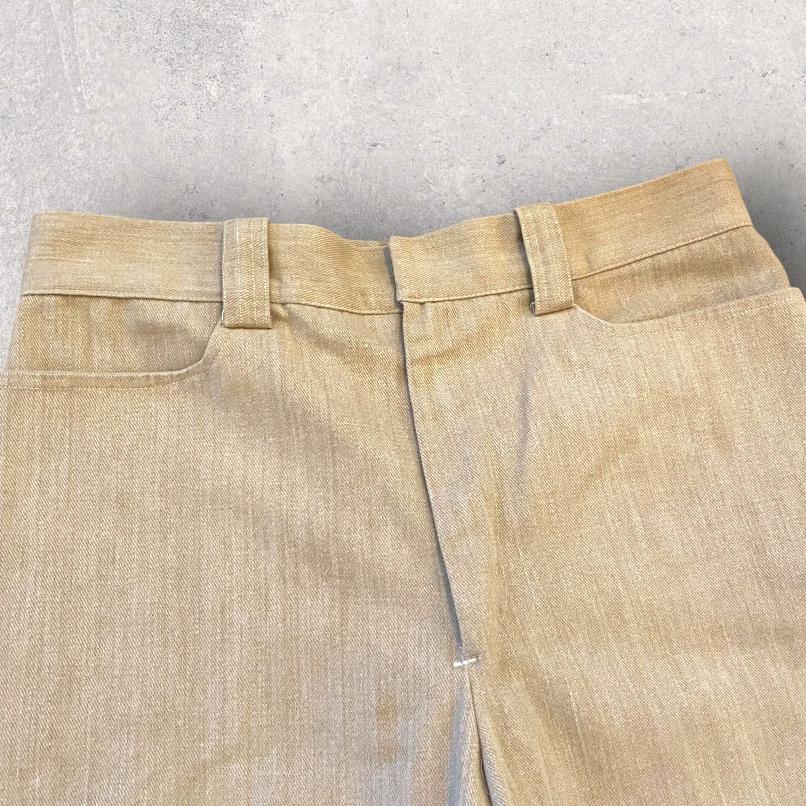 Handmade Vintage 70s Western Disco Pants Bootcut Pearl Snap Size US 32 / EU 48 - 4 Thumbnail