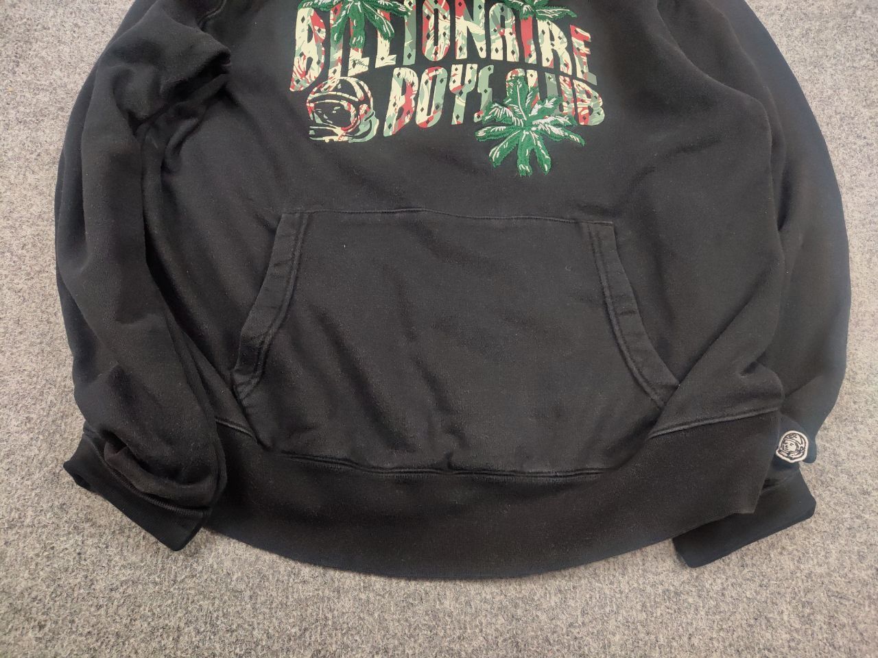 Billionaire Boys Club Billionaire Boys Club Vintage Logo camo Black Faded Hoodie Size US L / EU 52-54 / 3 - 7 Thumbnail
