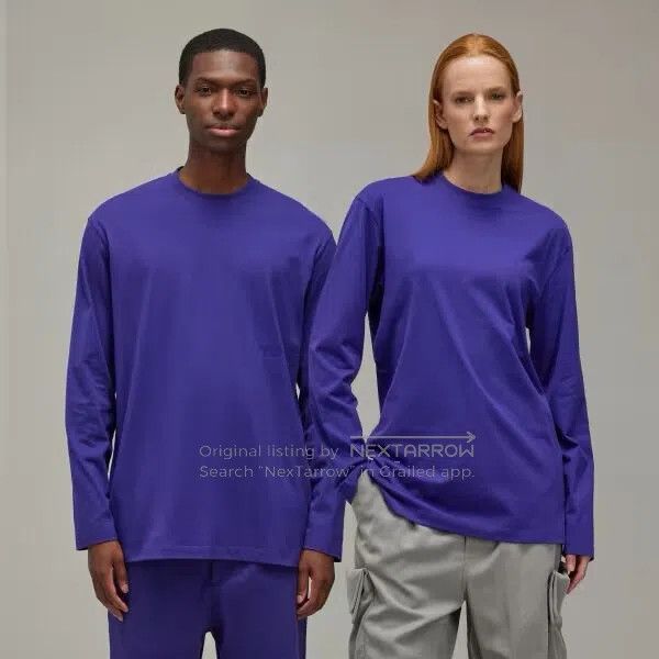Yohji Yamamoto YOHJI YAMAMOTO Small Logo Printed Long Sleeve Size US S / EU 44-46 / 1 - 6 Thumbnail