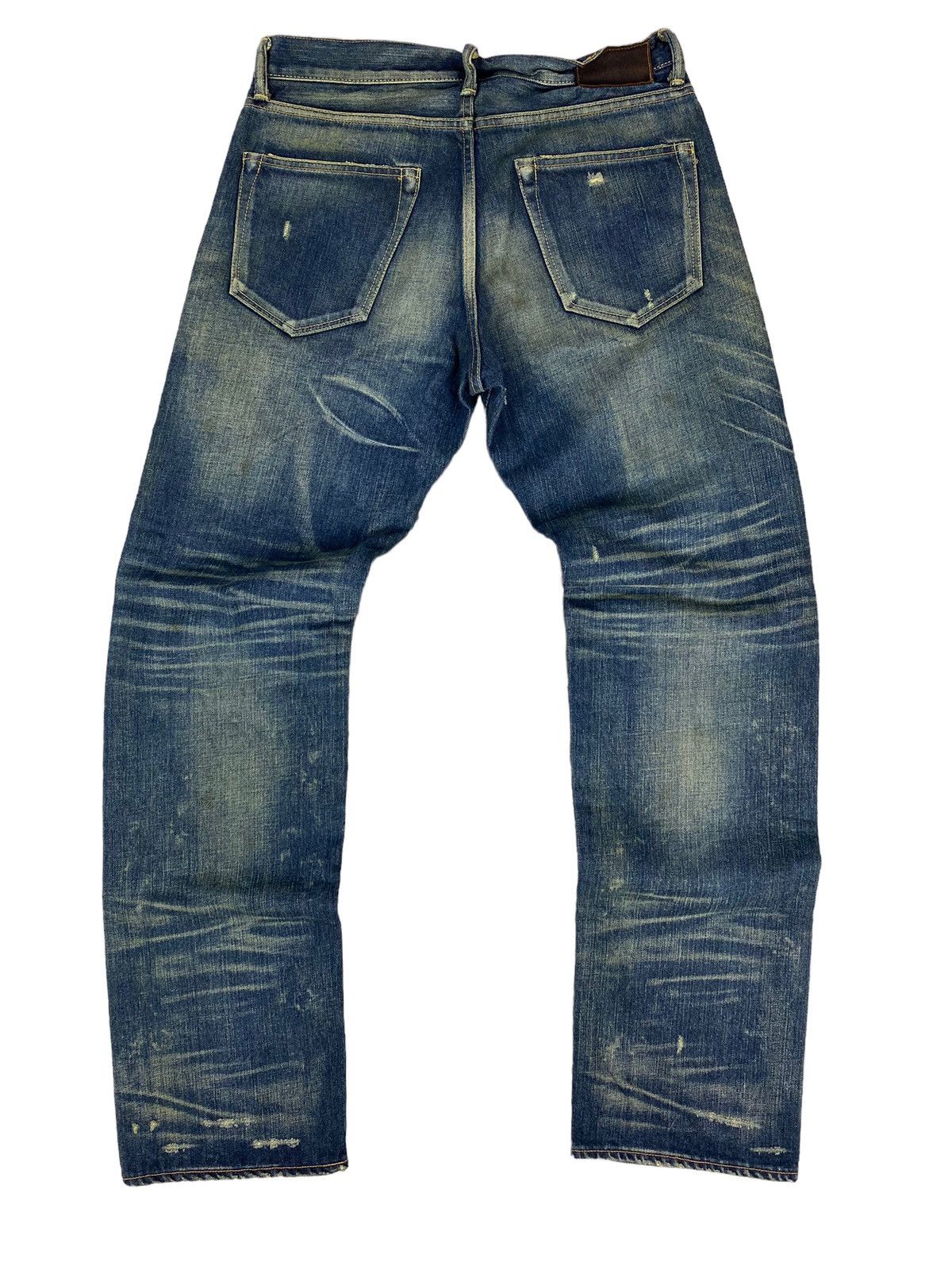 Japanese Brand Rare🔥Yamaya Jeans Lightning Style Size US 30 / EU 46 - 9 Thumbnail
