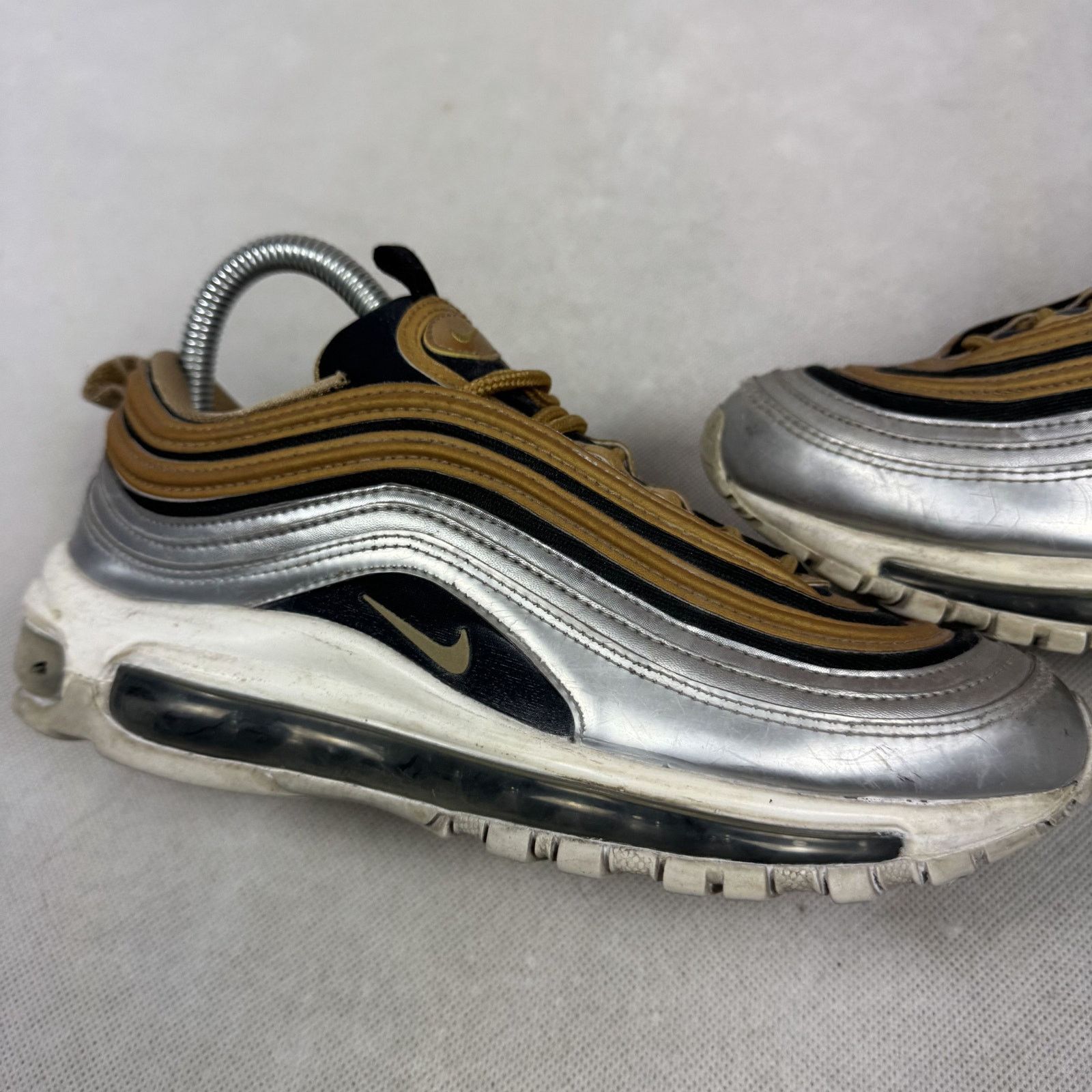 Nike Nike Air Max 97 AQ4137-700 Women's Metallic Gold Shoes 7.5 Size US 7.5 / IT 37.5 - 3 Thumbnail
