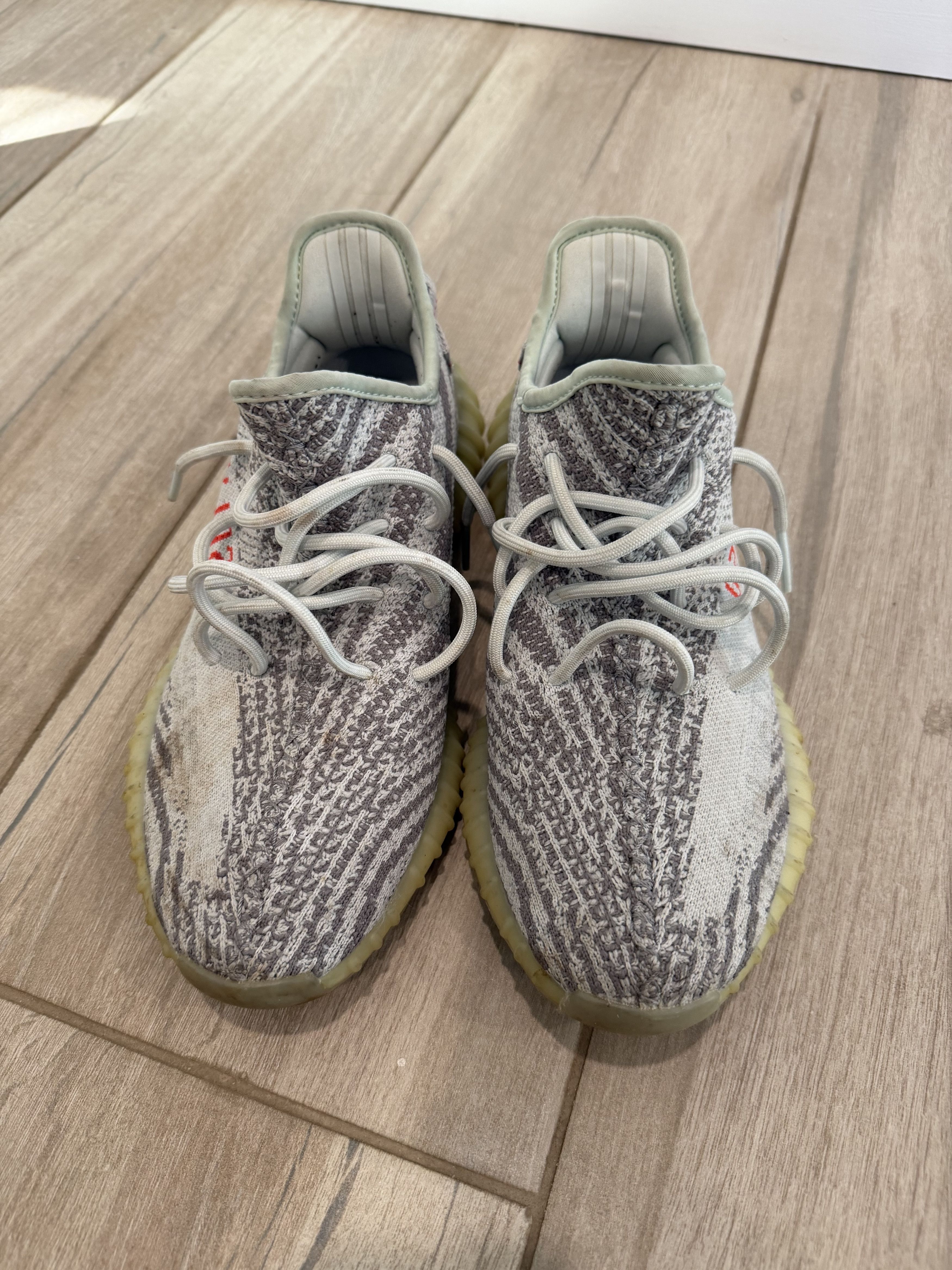 Yeezy adidas Yeezy Boost 350 V2 Low Blue Tint Size US 9.5 / EU 42-43 - 2 Thumbnail