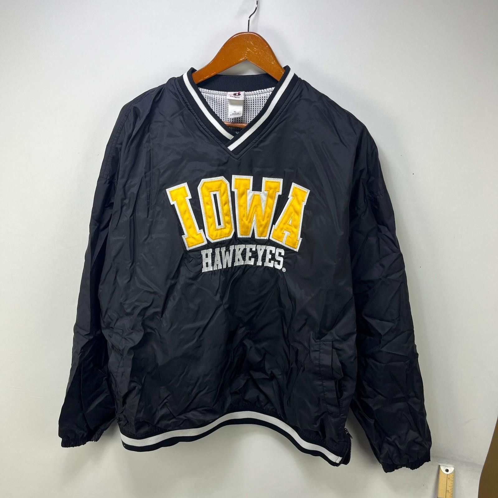 Other Vintage 90s Iowa Hawkeyes Pullover Windbreaker Jacket XL Size ONE SIZE - 1 Thumbnail