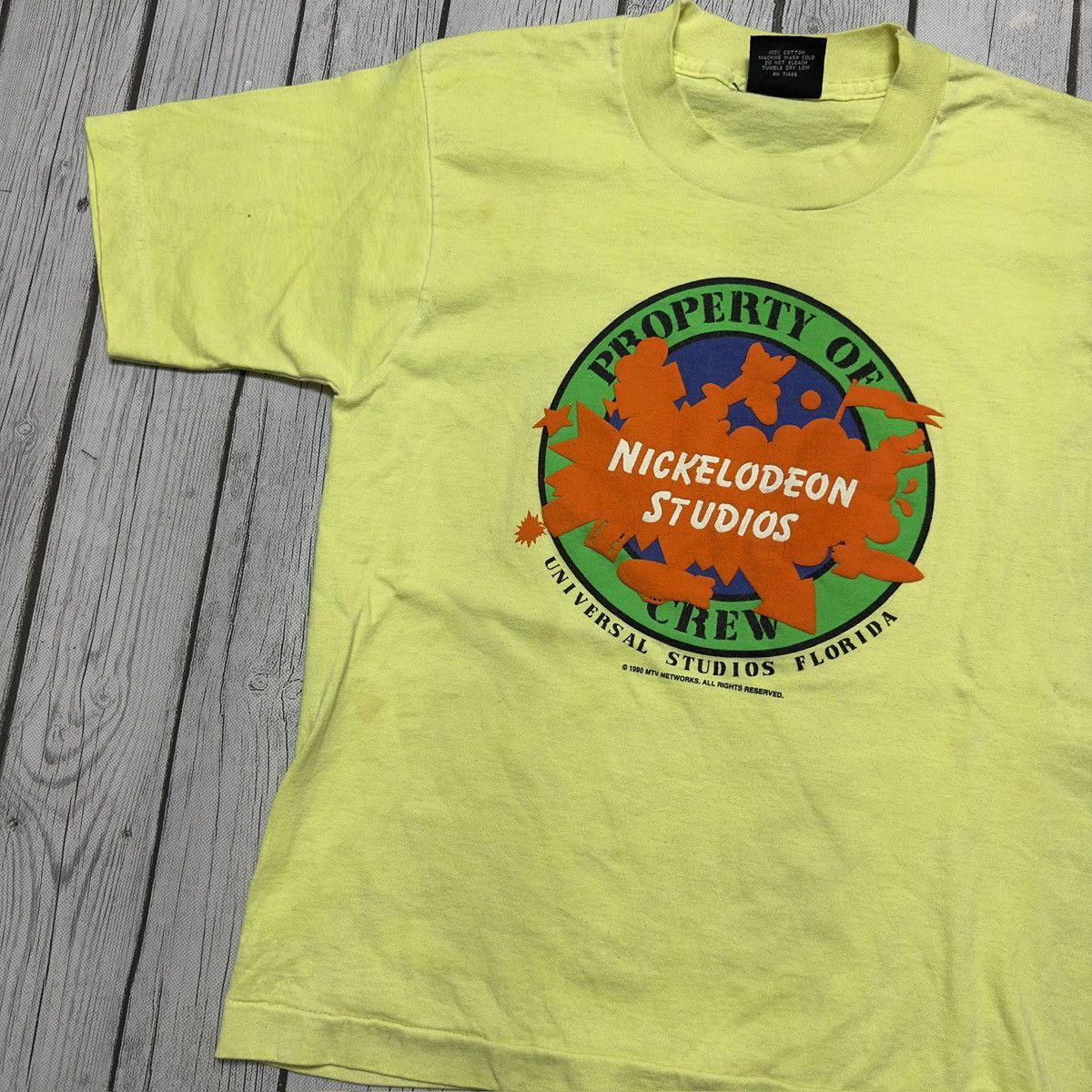 Nickelodeon × Universal Studios × Vintage Vintage Nickelodeon Studios tee Size US XS / EU 42 / 0 - 3 Thumbnail