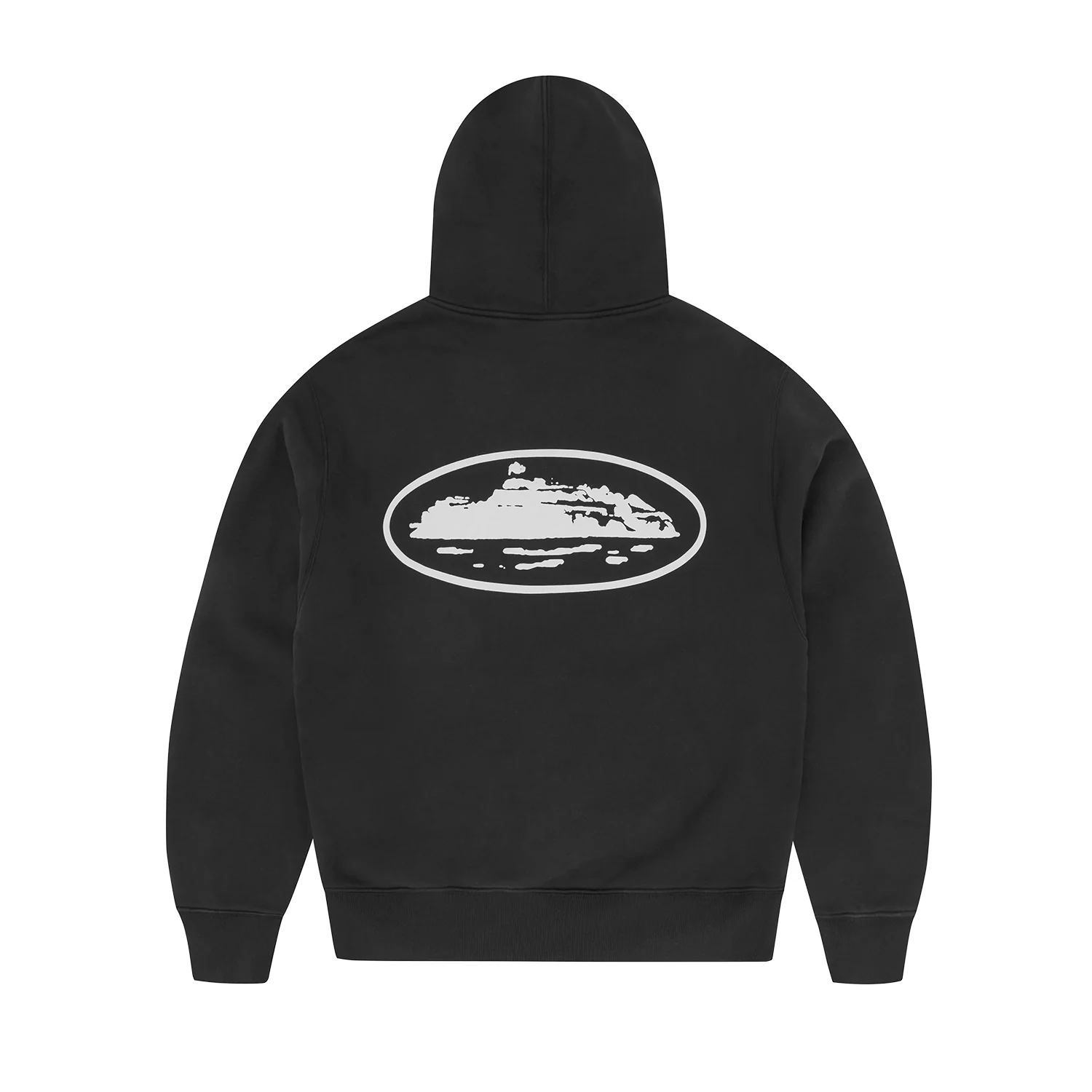 Corteiz CORTEIZ ISLAND PUFF PRINT ZIP HOODIE [BLACK] | Grailed