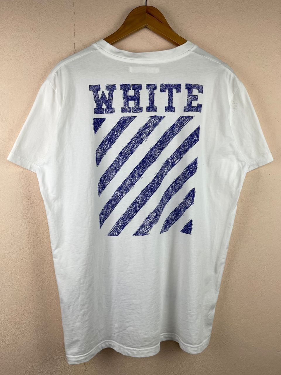 Off White Virgil Abloh 03 Collection Off White Carravaggio Pen Tee Grailed
