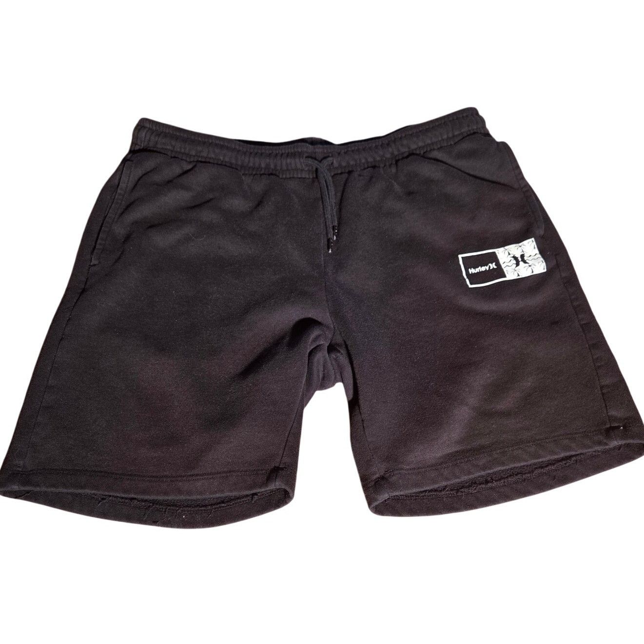 Hurley Hurley Sweat Shorts - Men's Medium - Black Size US 33 - 3 Thumbnail