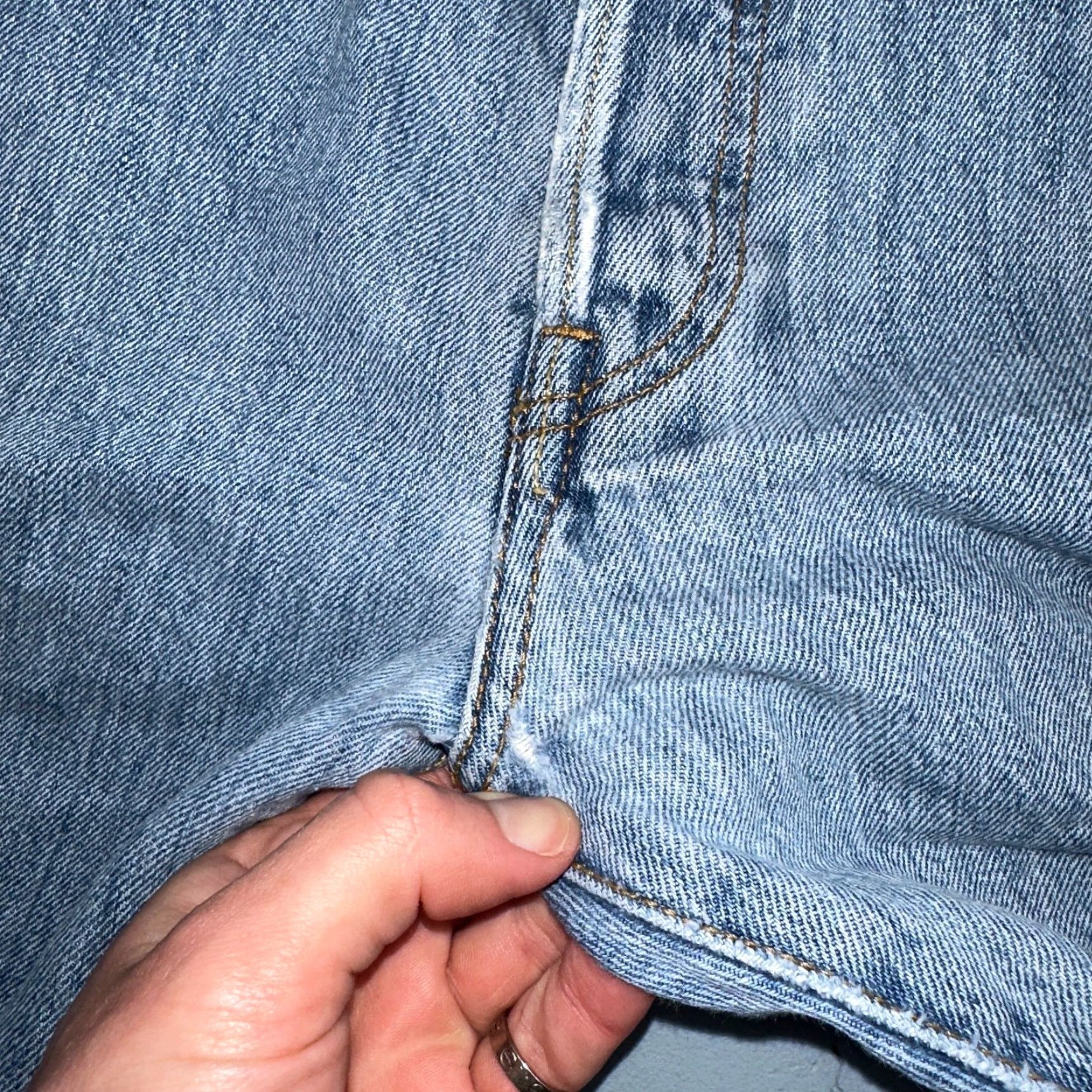 Levi's Levi's 501 Vintage Jeans 34x32 Blue Light Wash 34 32 Men Regular 90s Straight Core Levi'S 501 Series Vintage Size US 34 / EU 50 - 6 Thumbnail