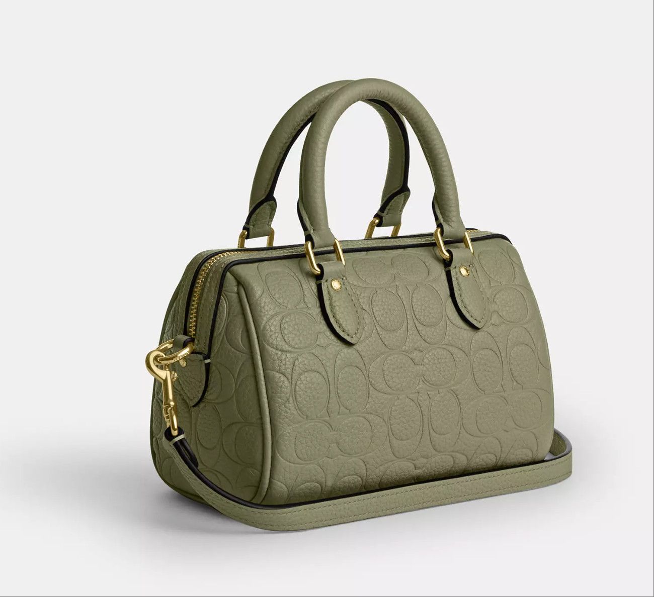 Coach Mini Rowan Crossbody Bag In Signature Leather CEW07 Size ONE SIZE - 11 Thumbnail