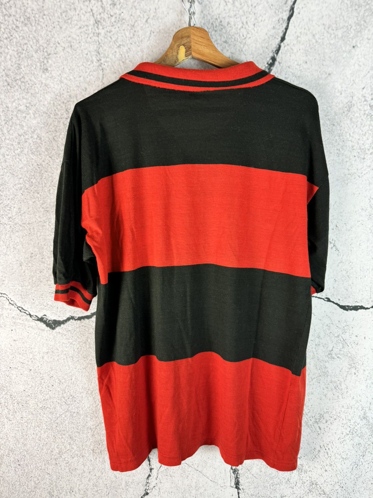 Vintage Vintage 80s Flamengo Brazil Soccer Football Jersey Size US L / EU 52-54 / 3 - 2 Thumbnail