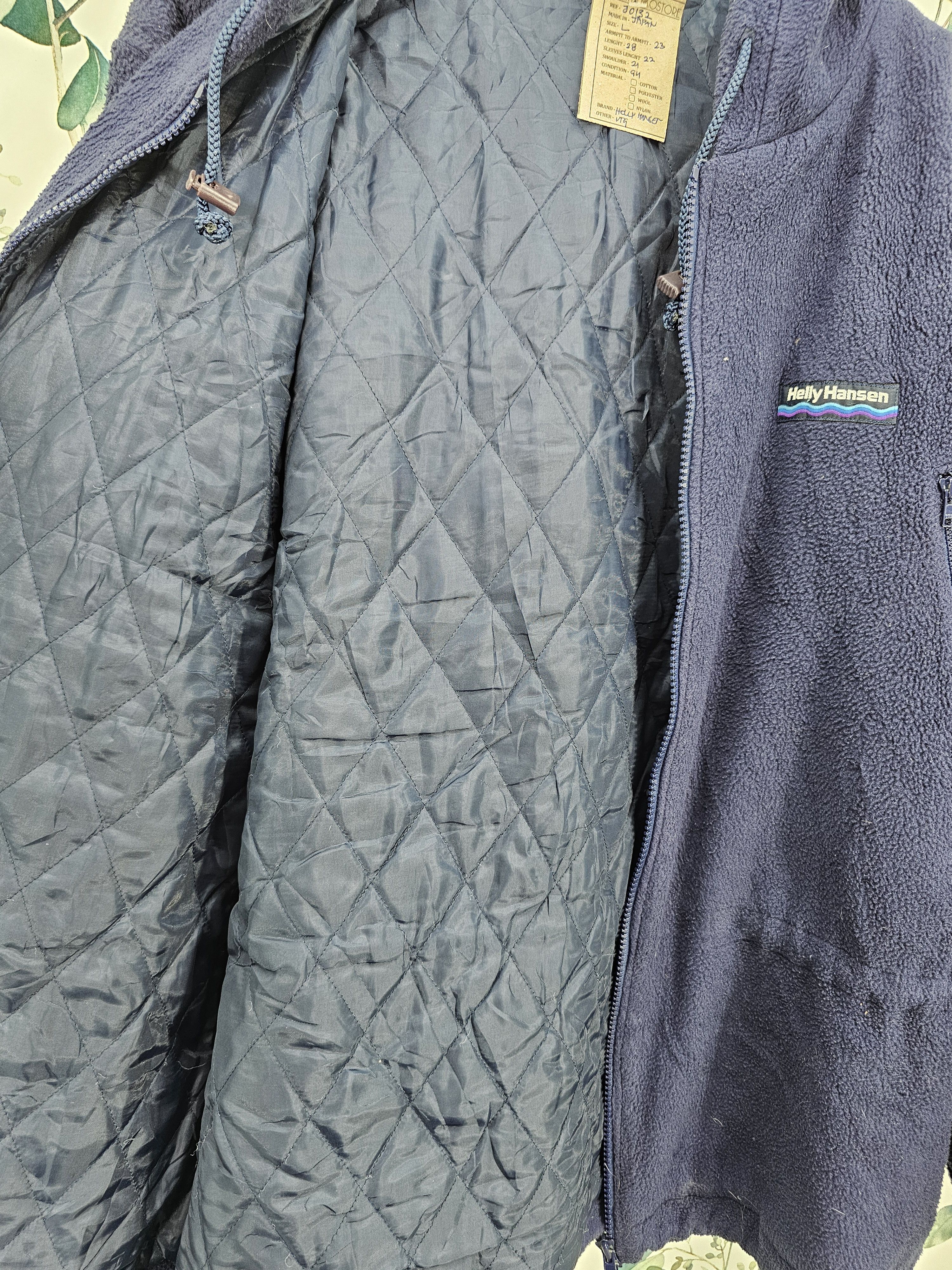 Helly Hansen Vintage Helly Hansen Fleece Outdoor Hiking Jacket J0132 Size US L / EU 52-54 / 3 - 7 Thumbnail