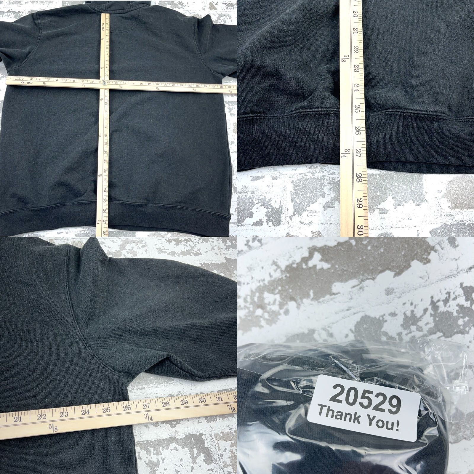 Carhartt Carhartt Hoodie Men XL Black Sweatshirt Sleeve Spell Out Faded Y2K Vintage Not Size US XL / EU 56 / 4 - 8 Thumbnail
