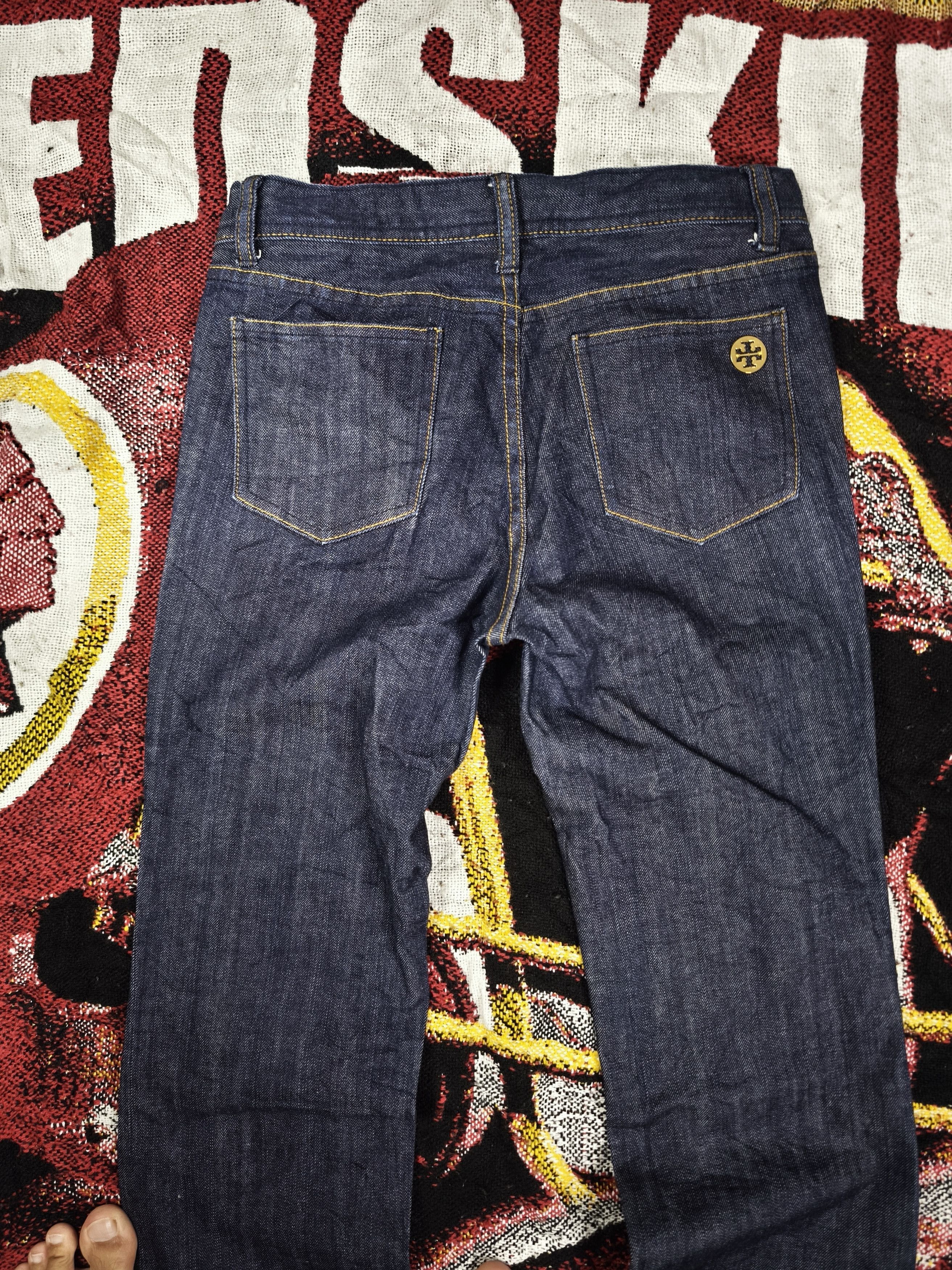 Designer × Tory Burch Tory Burch Classic Denim Boot Cut Jeans Size 30" / US 8 / IT 44 - 2 Thumbnail