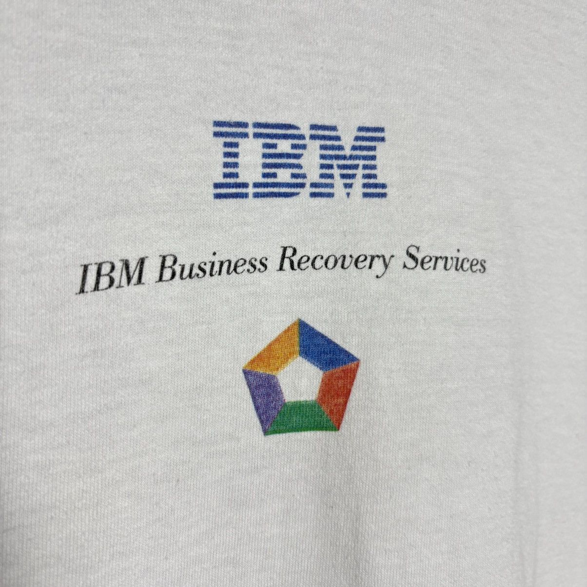 Vintage Vintage 90s IBM Apple Logo Banana Fruit Graphic T-Shirt Size US XL / EU 56 / 4 - 5 Thumbnail