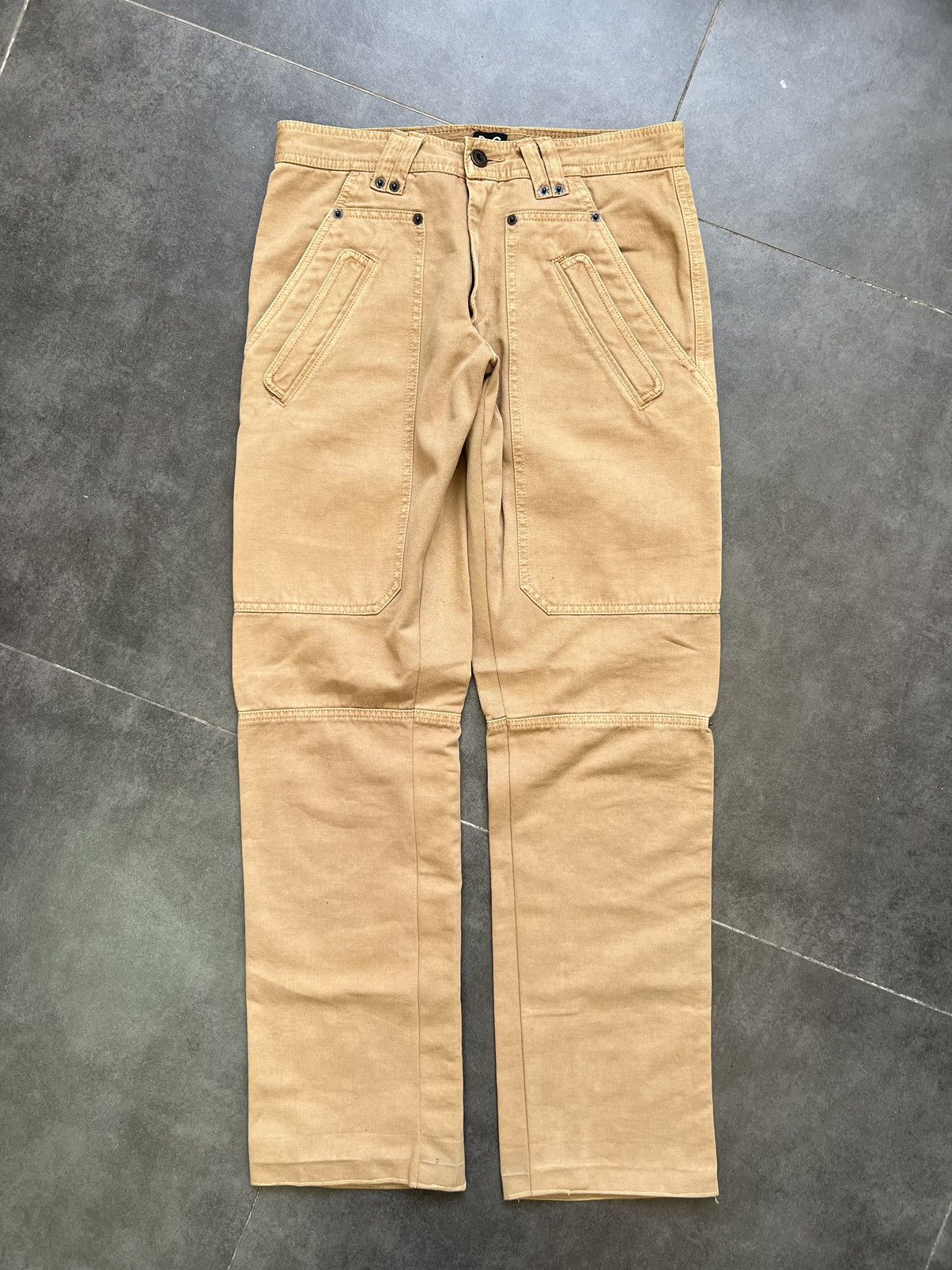 Dolce & Gabbana Dolce Gabbana 2003 double pocket knee Size US 30 / EU 46 - 1 Thumbnail