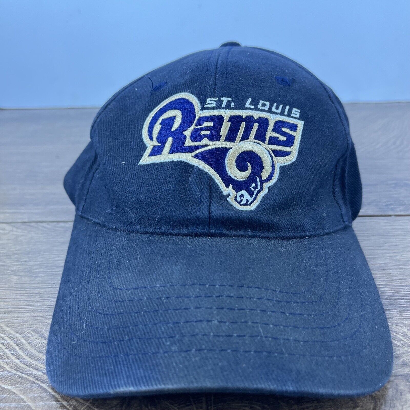 Other St. Louis Rams Hat Blue Rams NFL Hat Blue Hat Adjustable Blu Size ONE SIZE - 1 Thumbnail