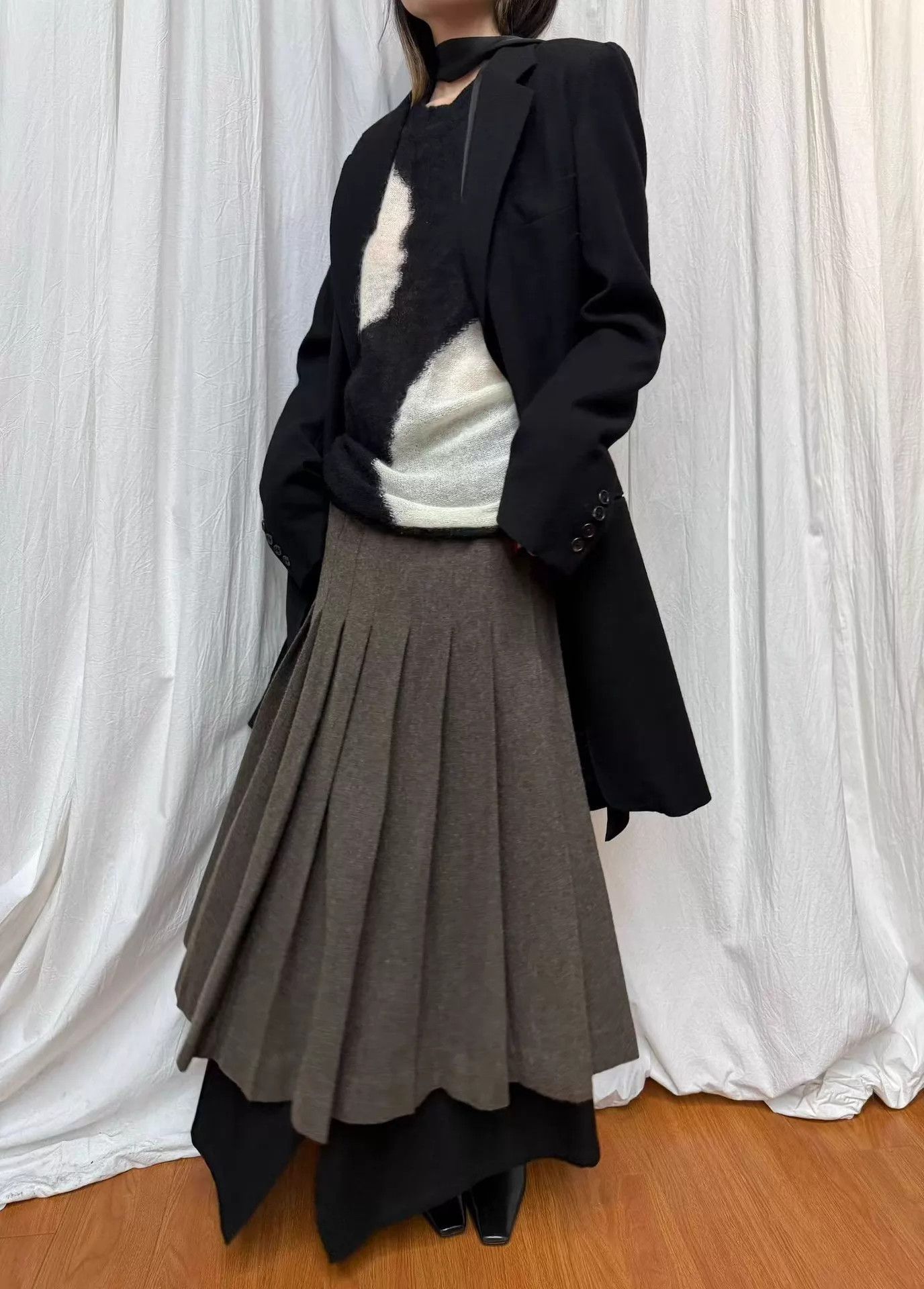 Ann Demeulemeester Ann Dem Wool Long Coat Size40 Size S / US 4 / IT 40 - 3 Thumbnail