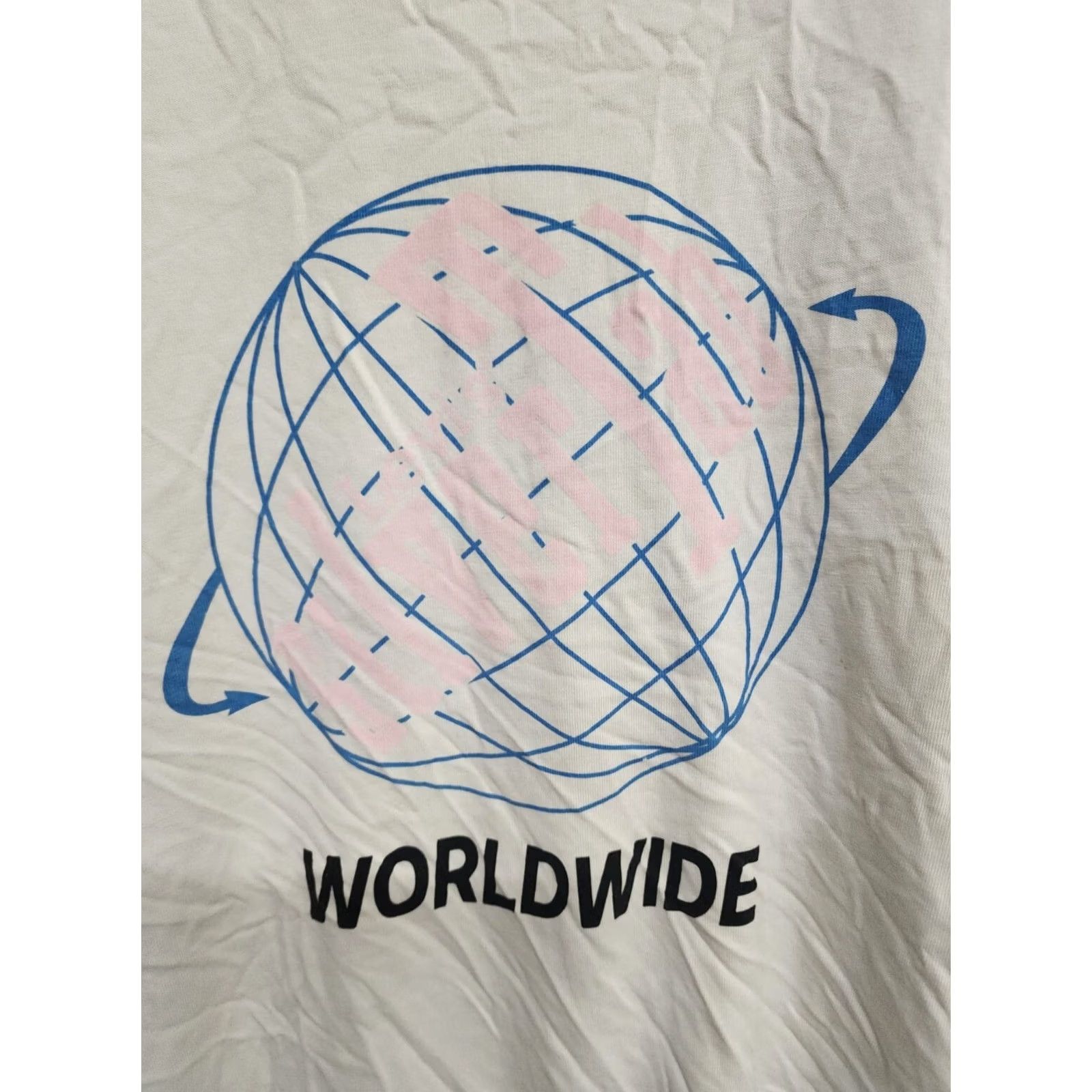 Vintage VINTAGE Levis Silvertab White Worldwide Shirt XL Mens T-Shirt 90s Striped Short Sleeve Baggy Patch Stretch 25 1/2 28 Size US XL / EU 56 / 4 - 3 Thumbnail