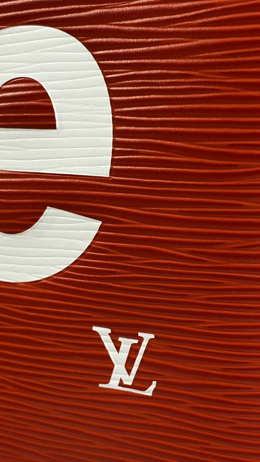 Louis Vuitton × Supreme Louis Vuitton X Supreme 45 Epi duffel Keepall Bandouliere Size ONE SIZE - 9 Thumbnail