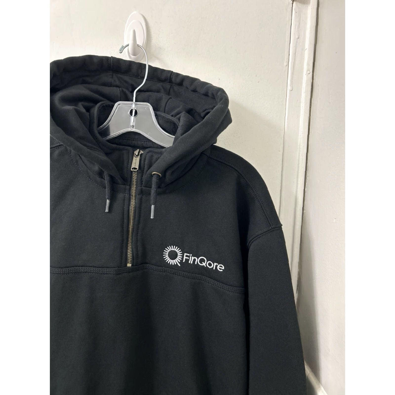 Carhartt Carhartt Rain Defender Hoodie Mens M Black Loose Fit Pullover L/S TS0617-M Size US M / EU 48-50 / 2 - 5 Thumbnail