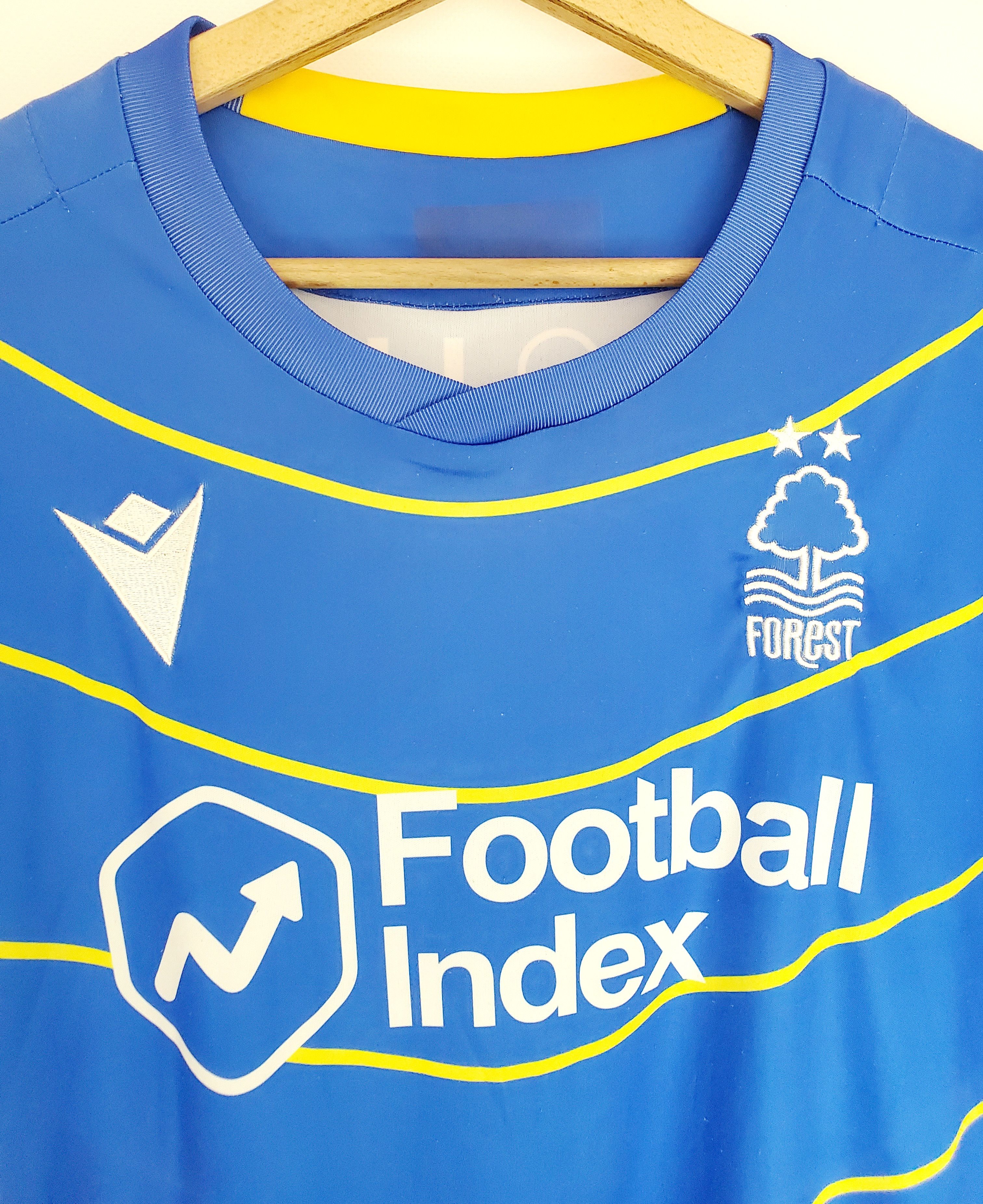 Macron Nottingham Forest Away Football Shirt 2020/21 Macron L Size US L / EU 52-54 / 3 - 2 Thumbnail